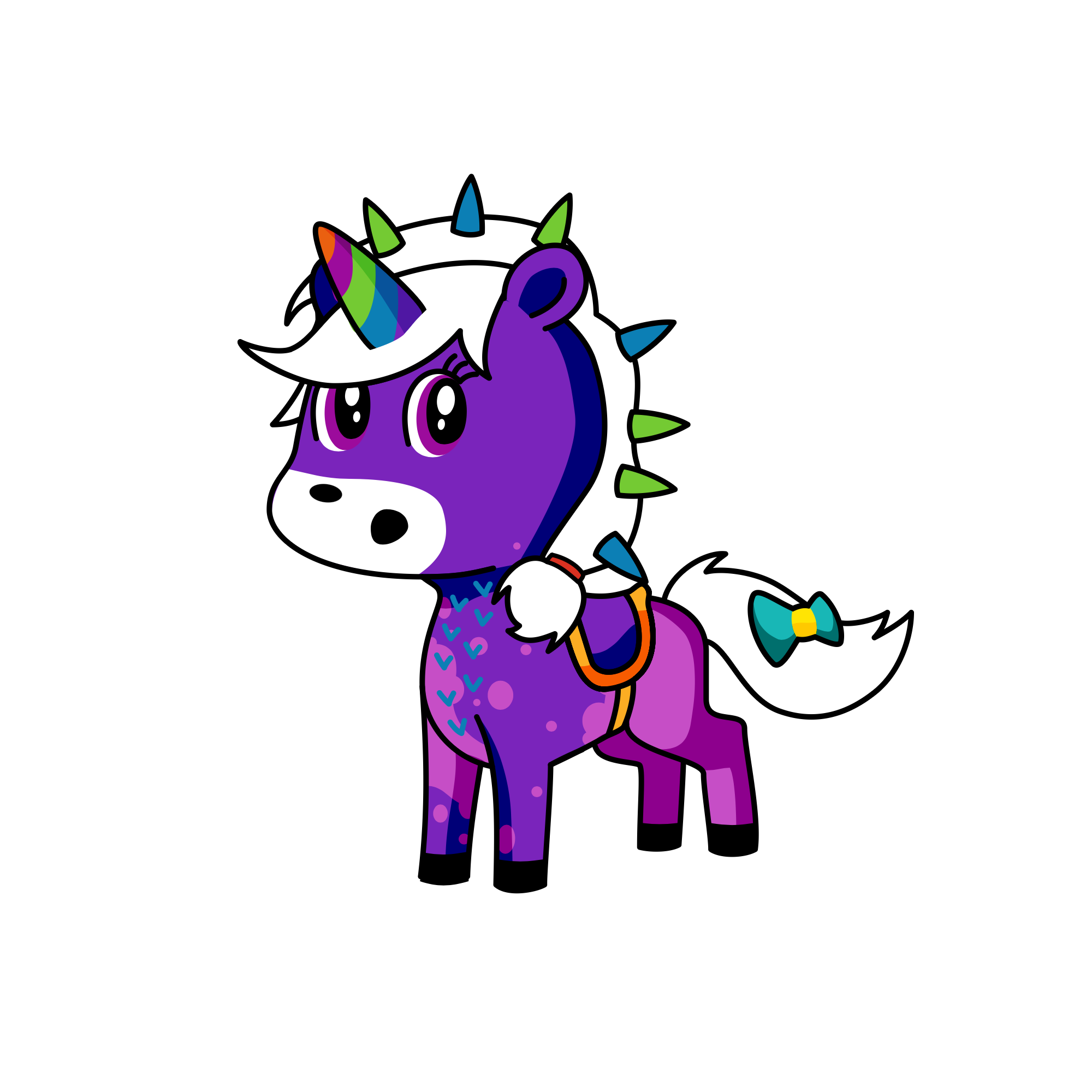 Lightning, the unicorn