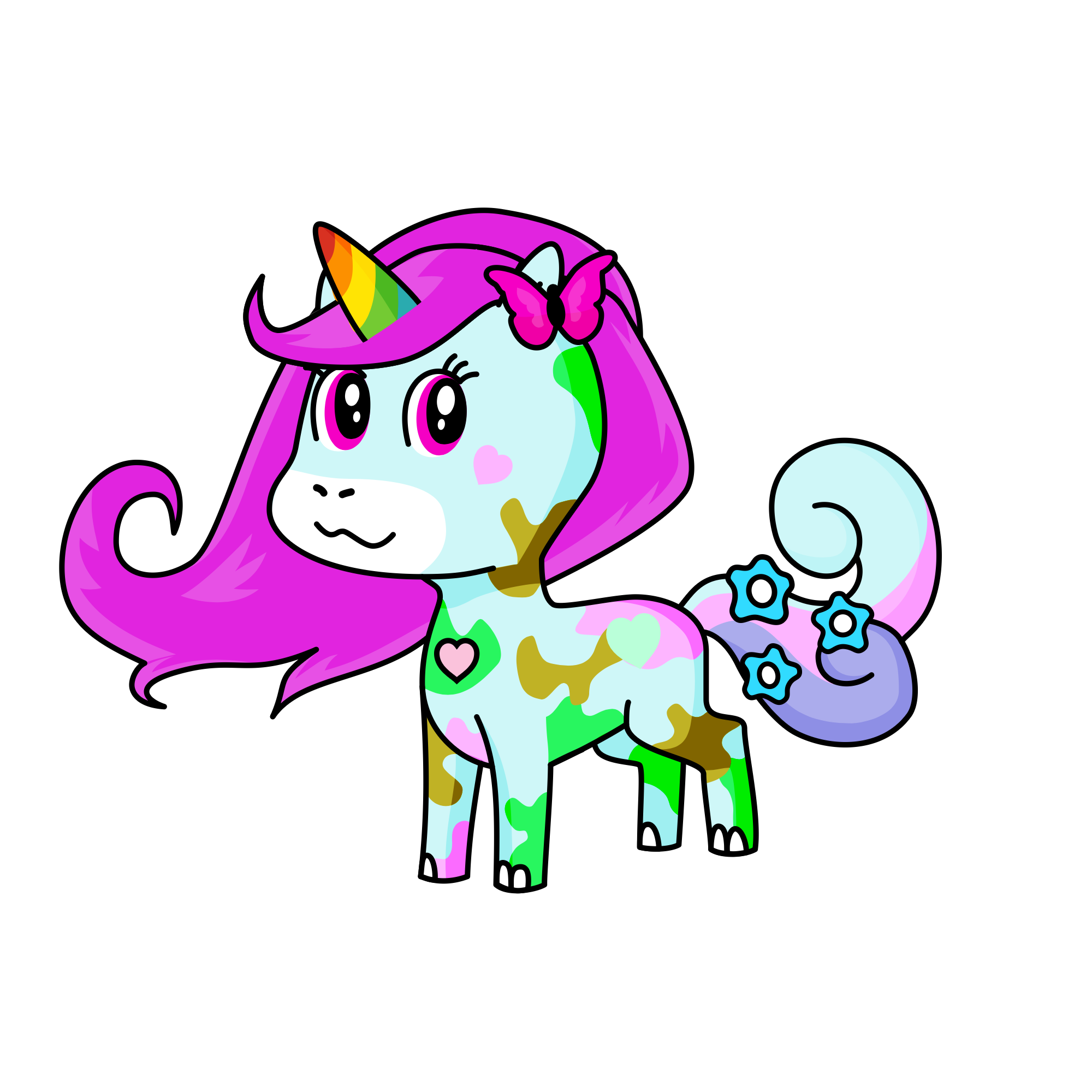 Rose , the unicorn