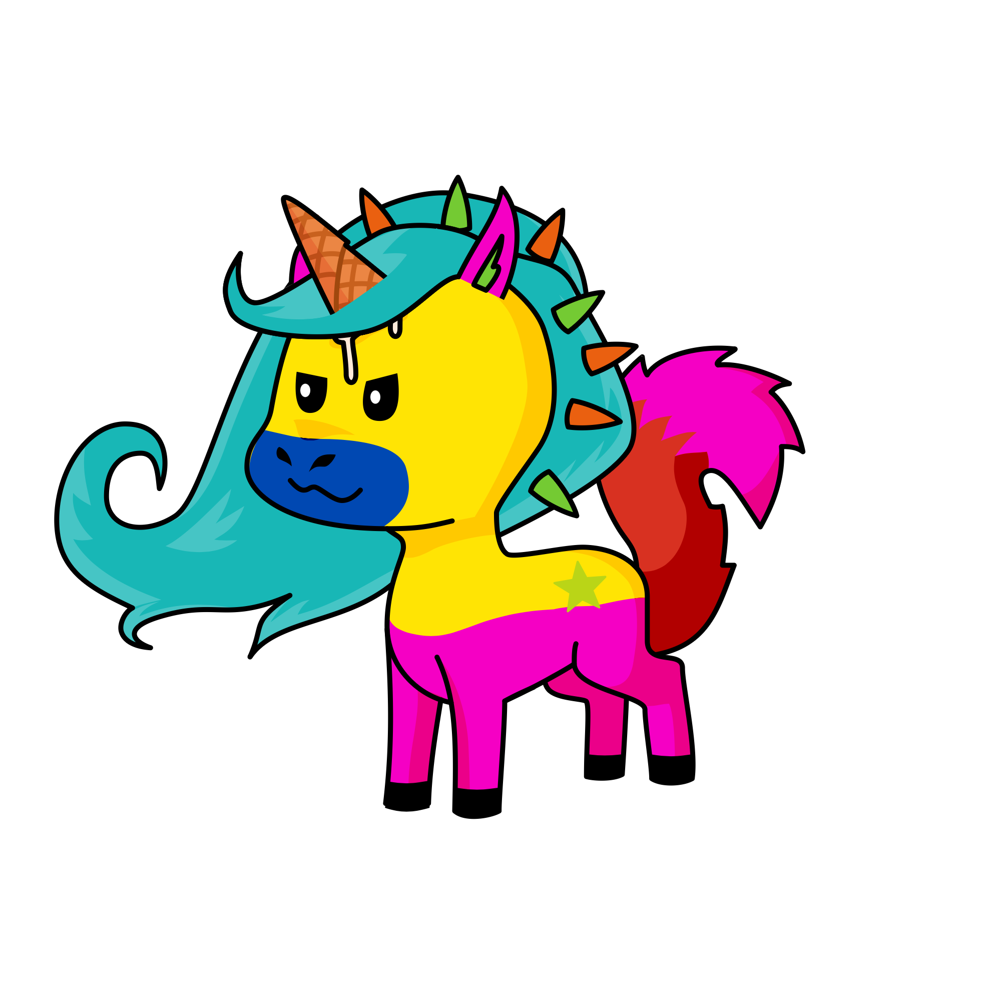 Jam, the unicorn