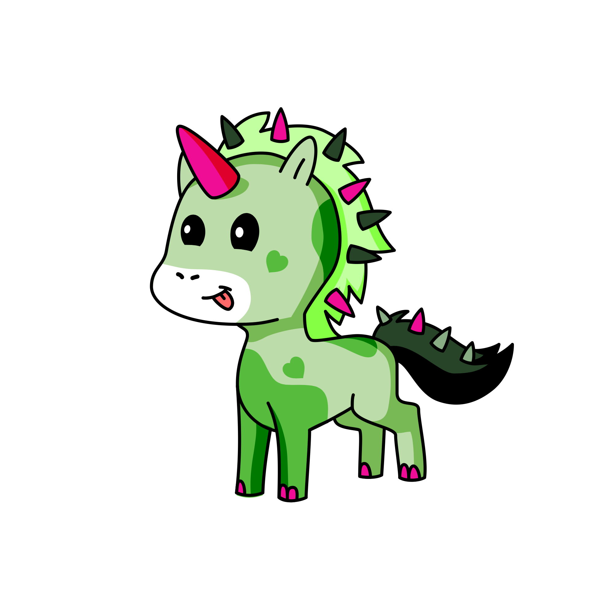 Momo , the unicorn