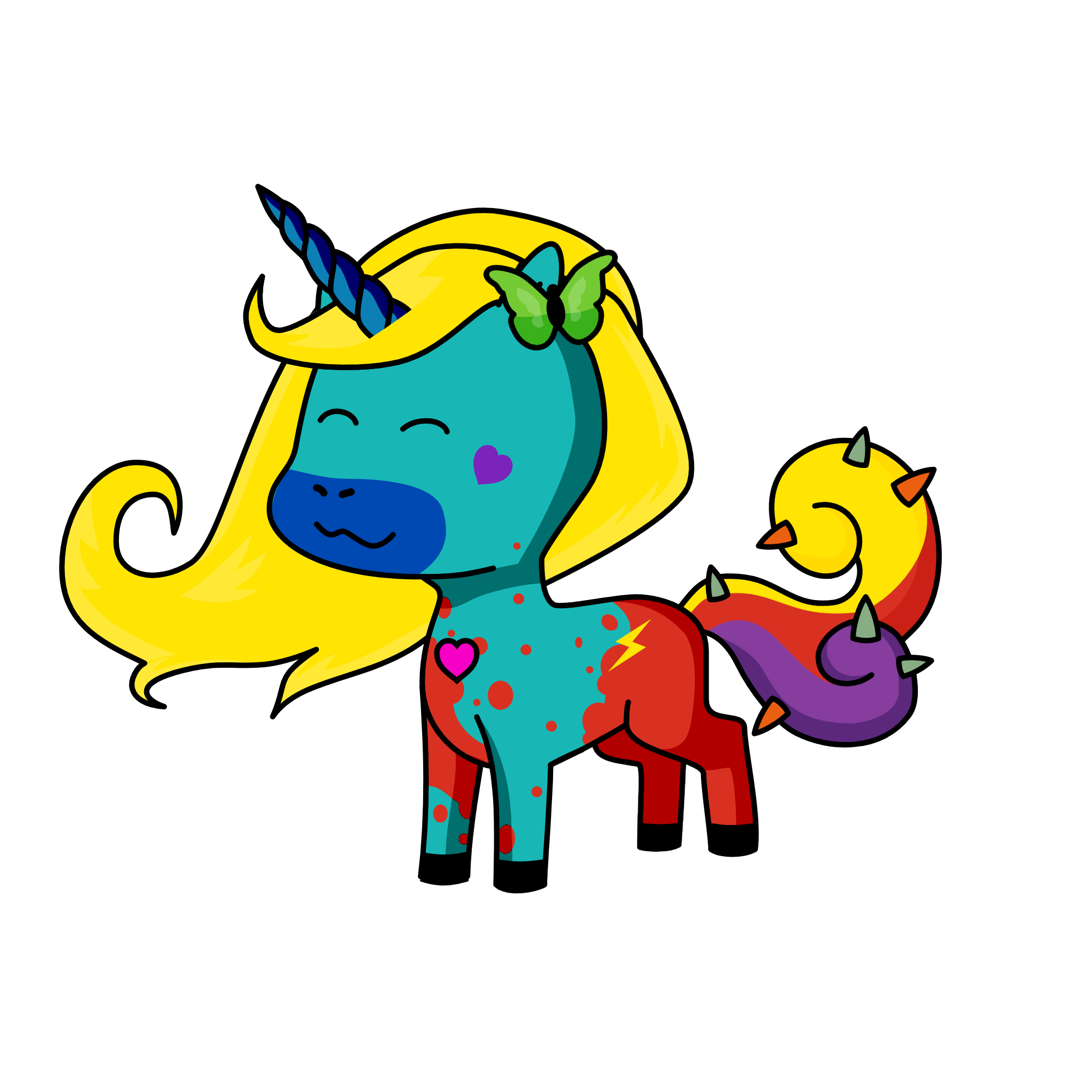 Aish, the unicorn
