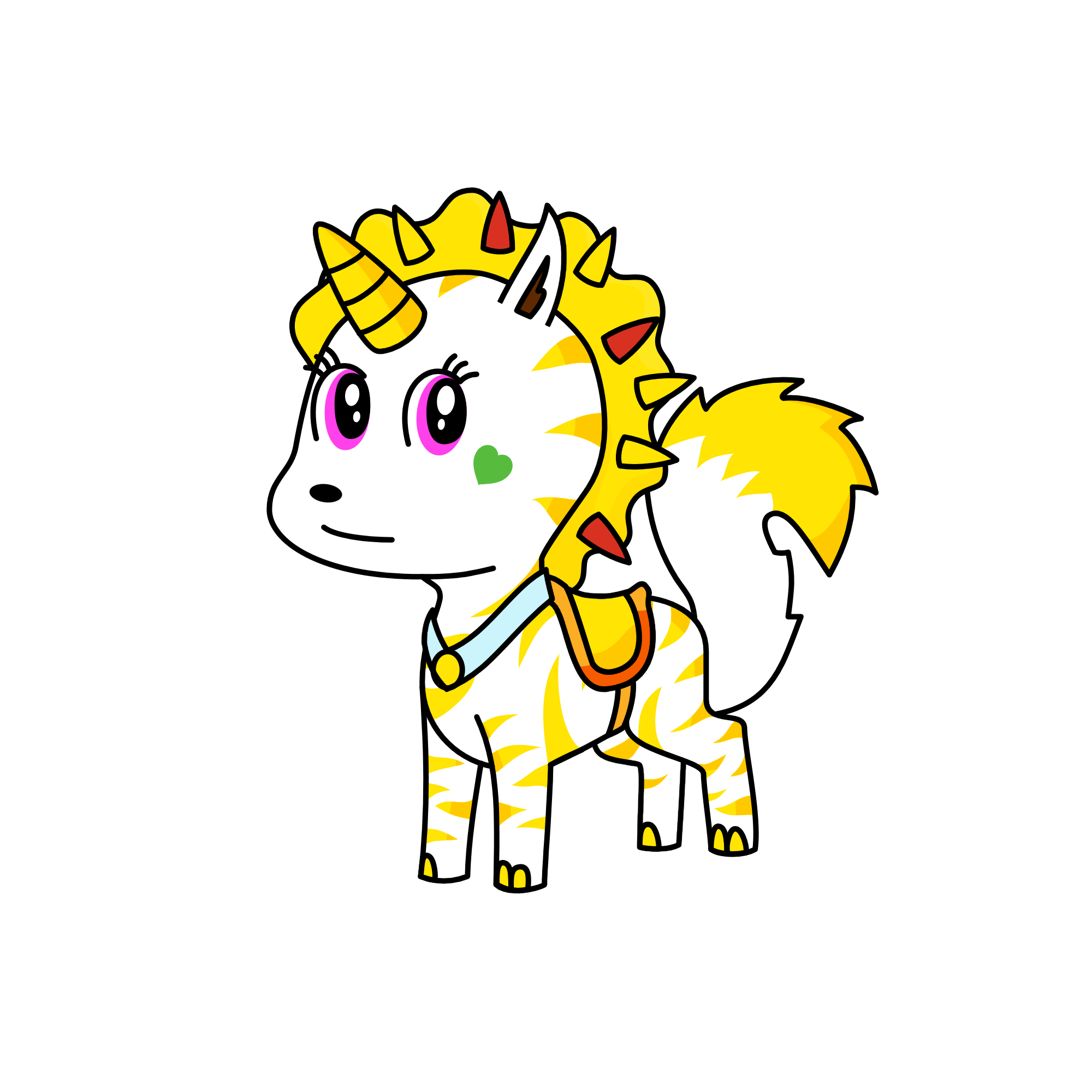 Lena 67, the unicorn