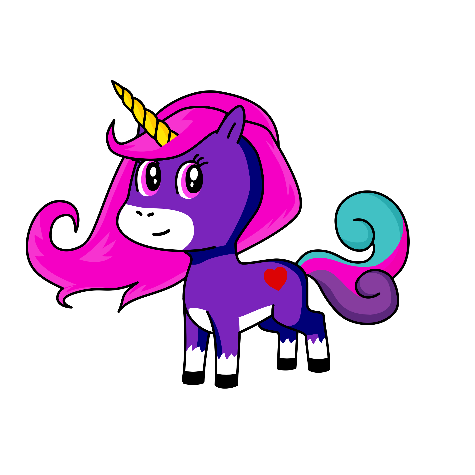 Sparkle, the unicorn