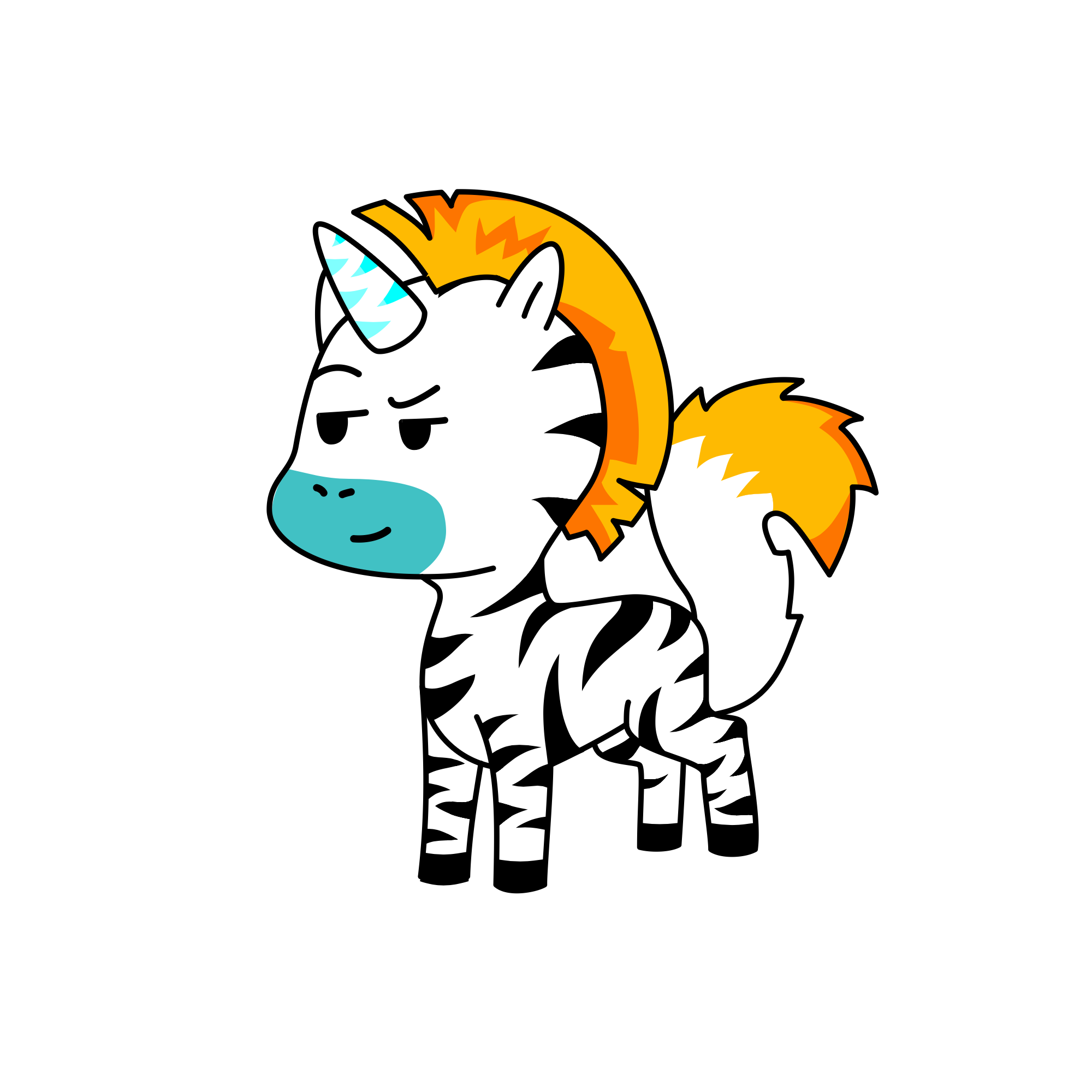 Midnight, the unicorn