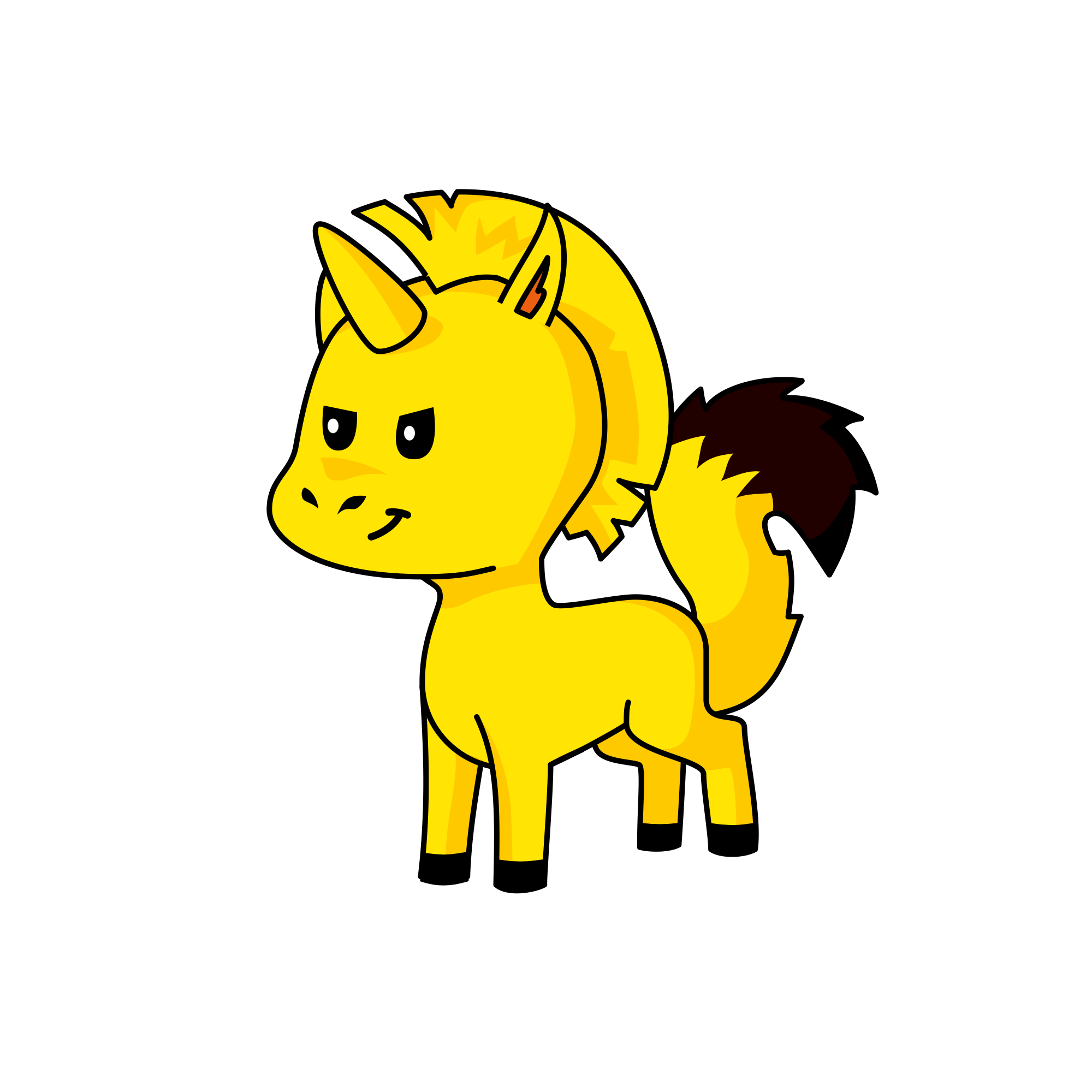 Pikachu, the unicorn