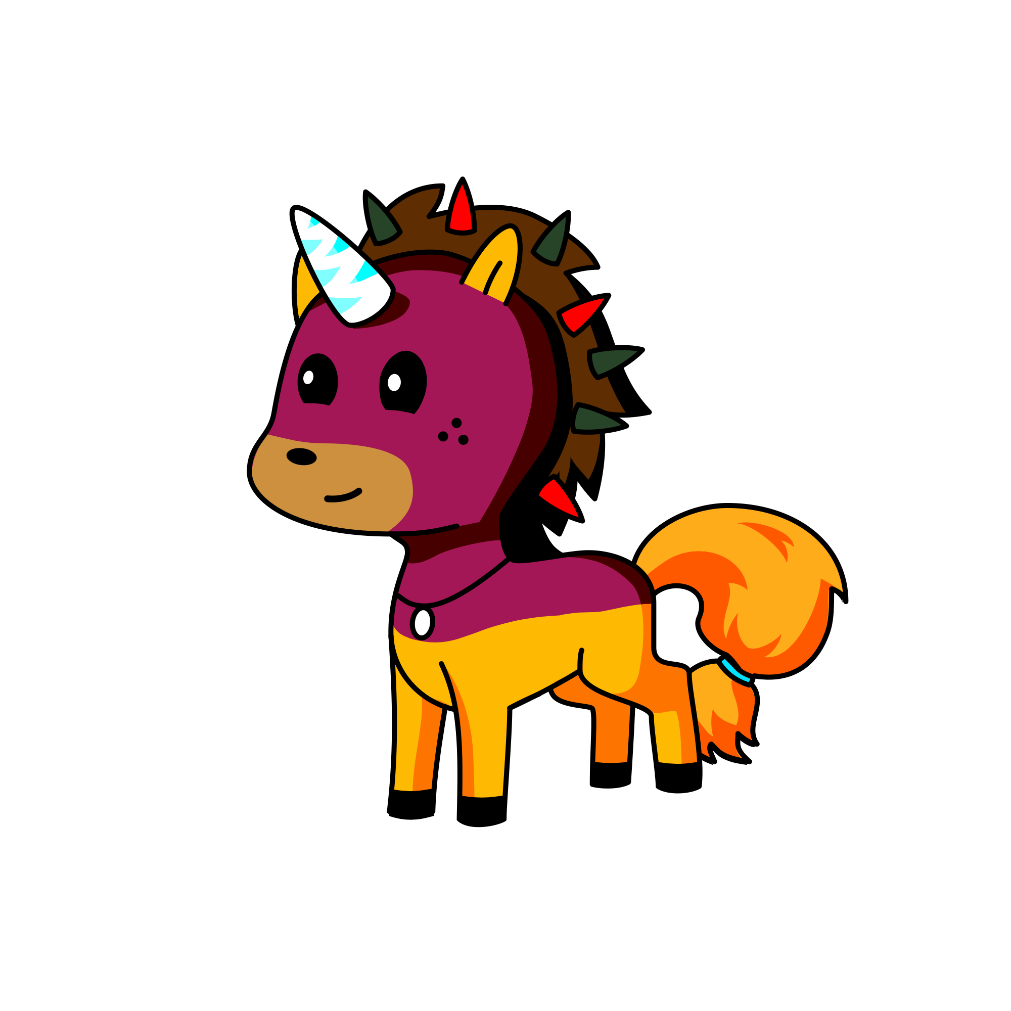 My little pony , the unicorn