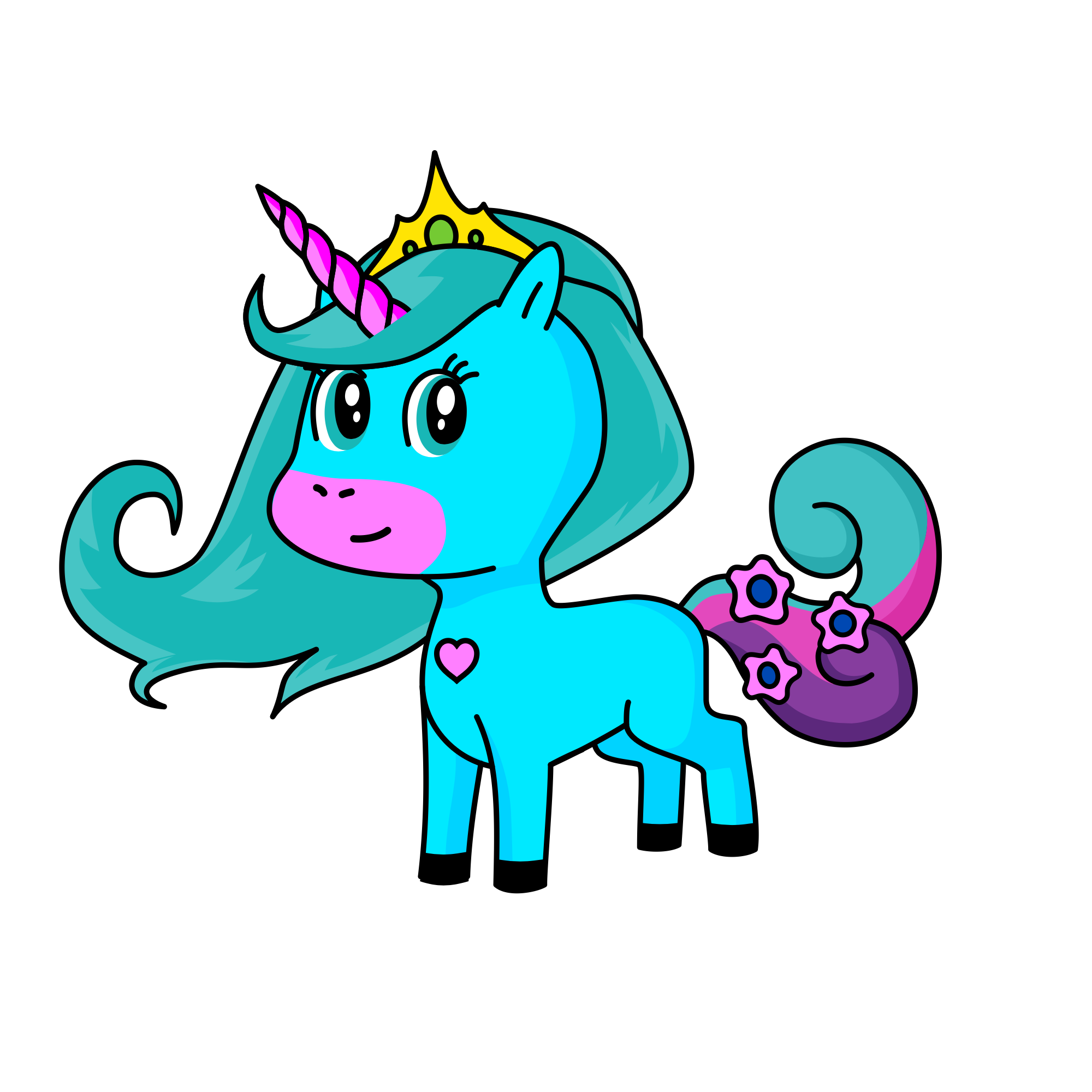 Maisie, the unicorn