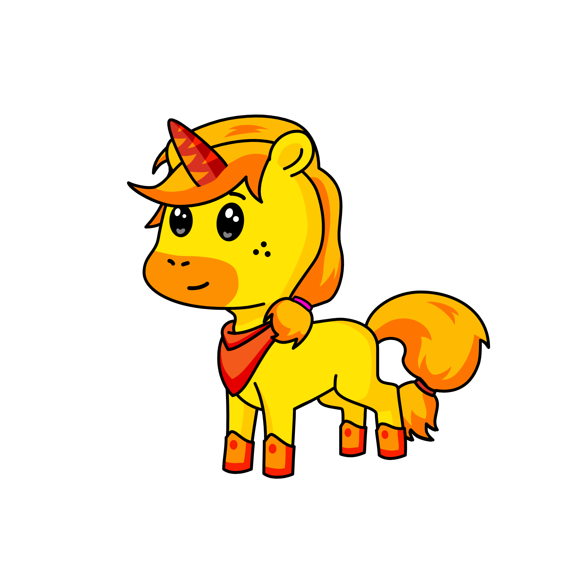 sunny, the unicorn