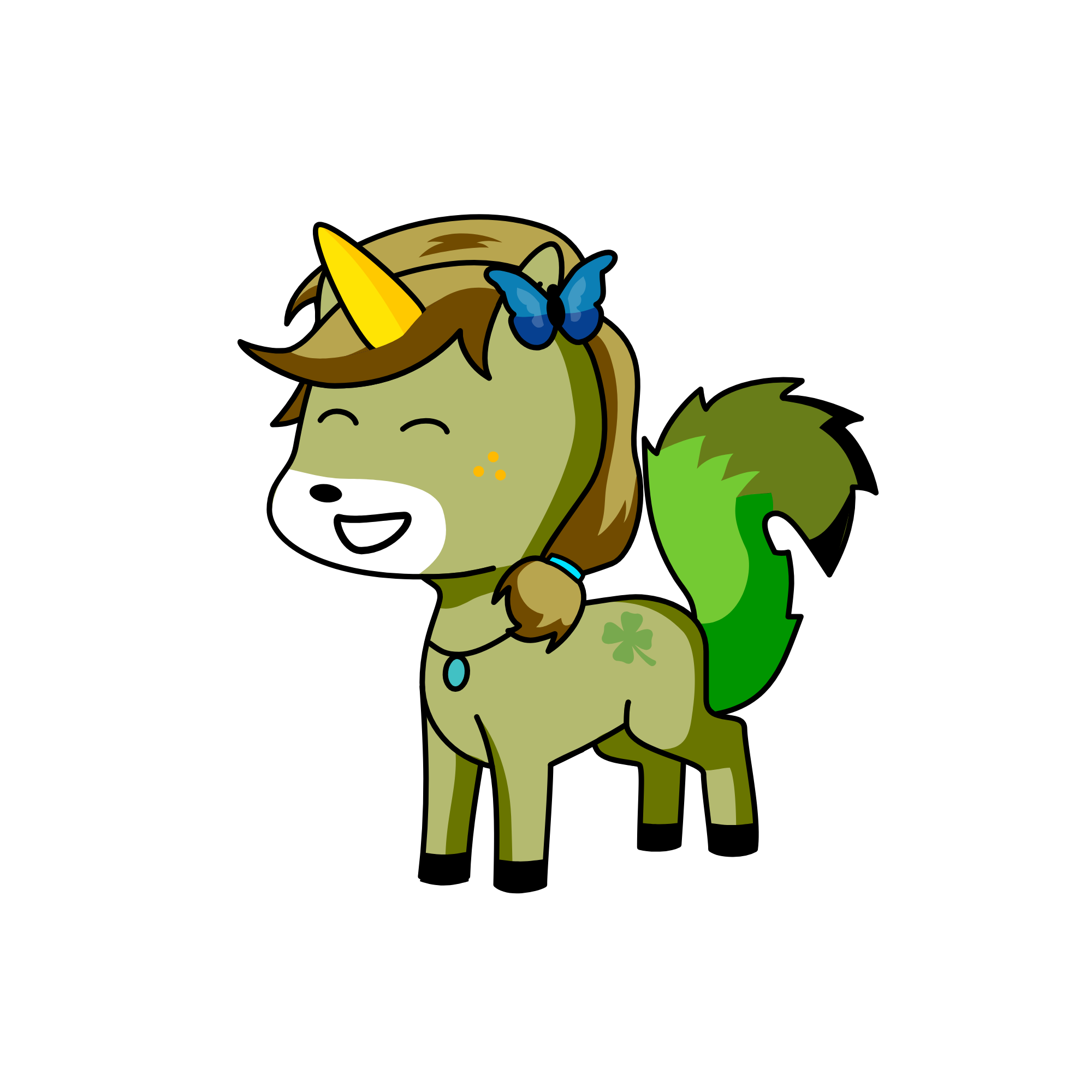 foretst, the unicorn