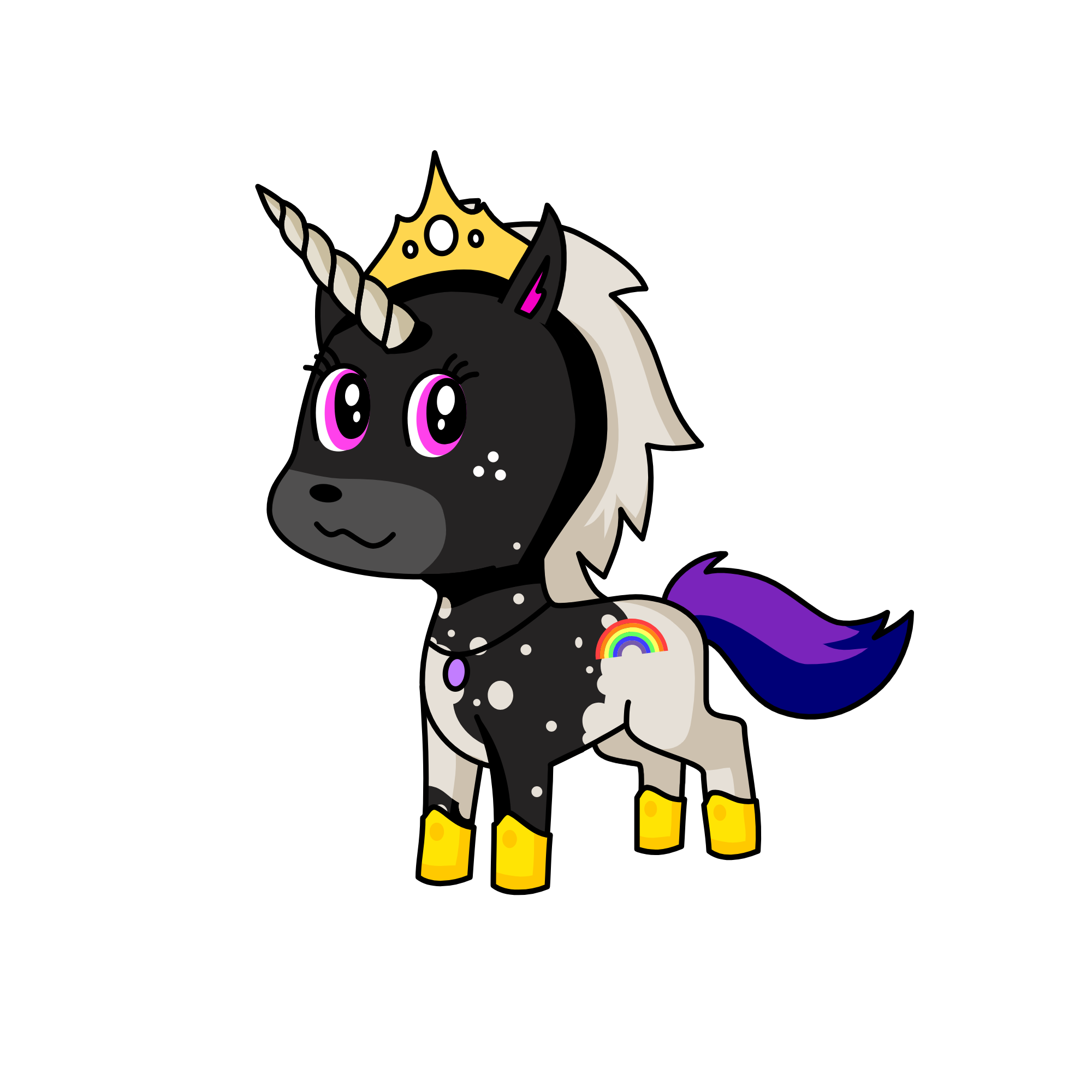 queen pasita, the unicorn