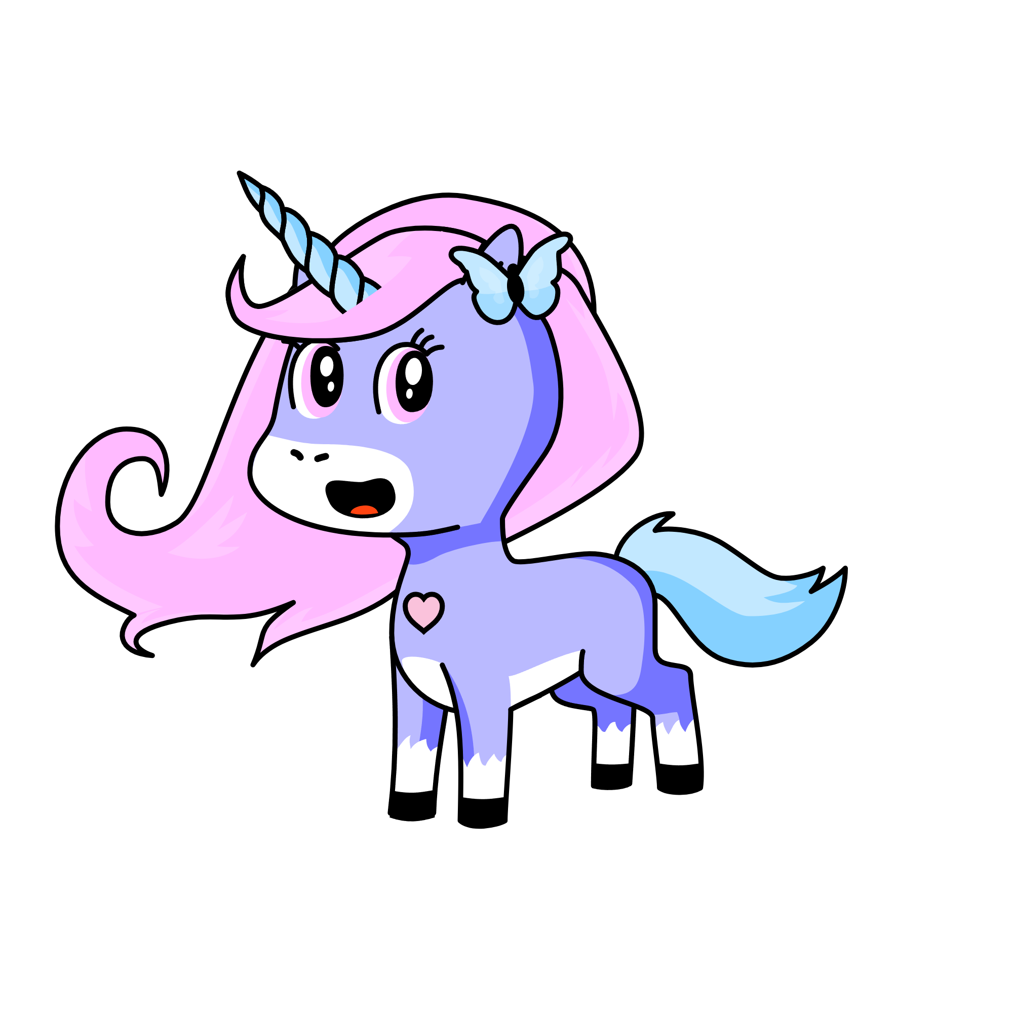 Queen Of Unicorns, the unicorn