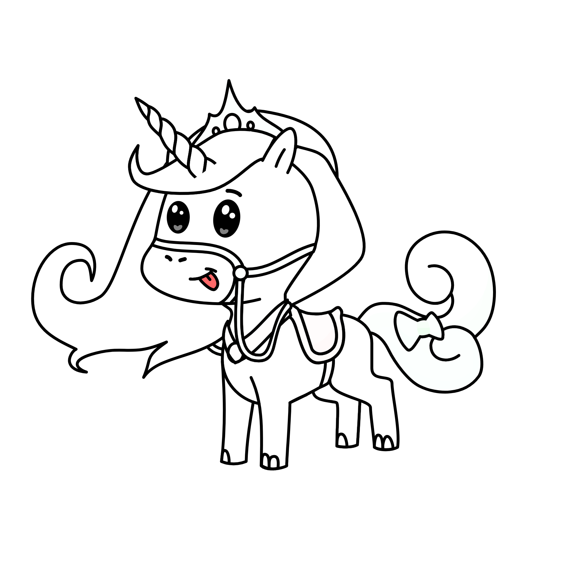 dina, the unicorn