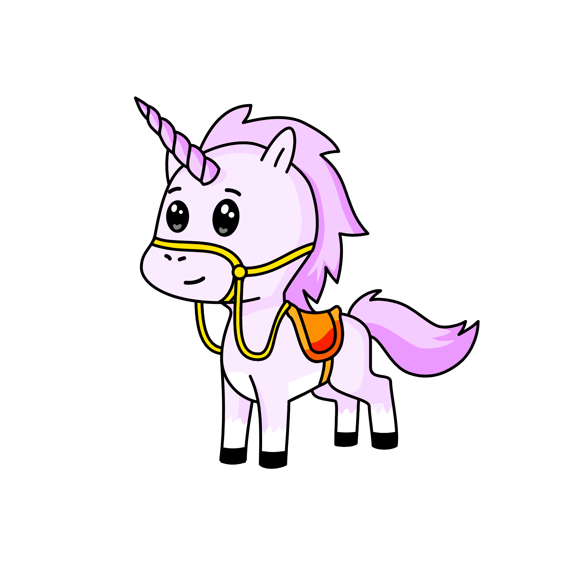 むー, the unicorn