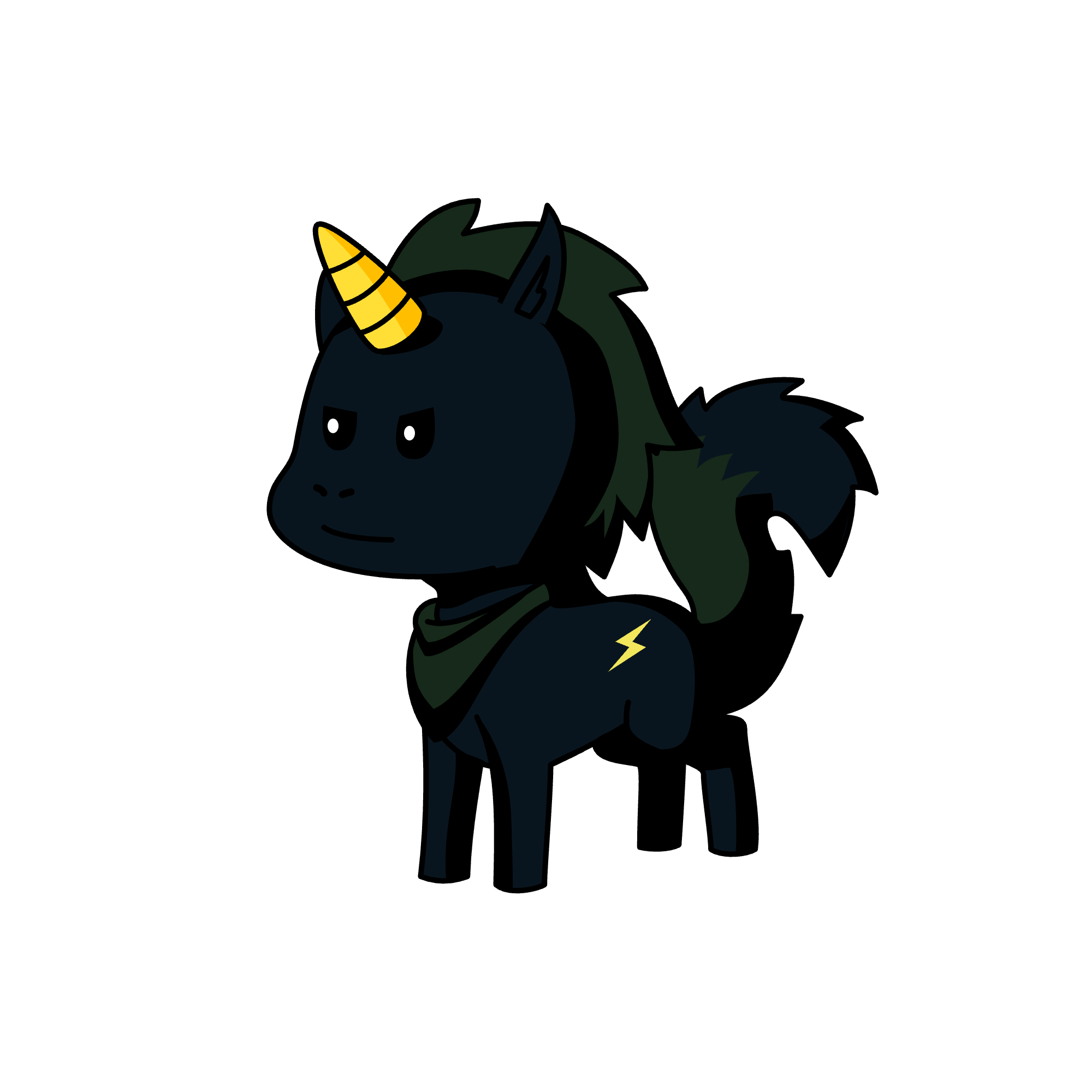 Night, the unicorn