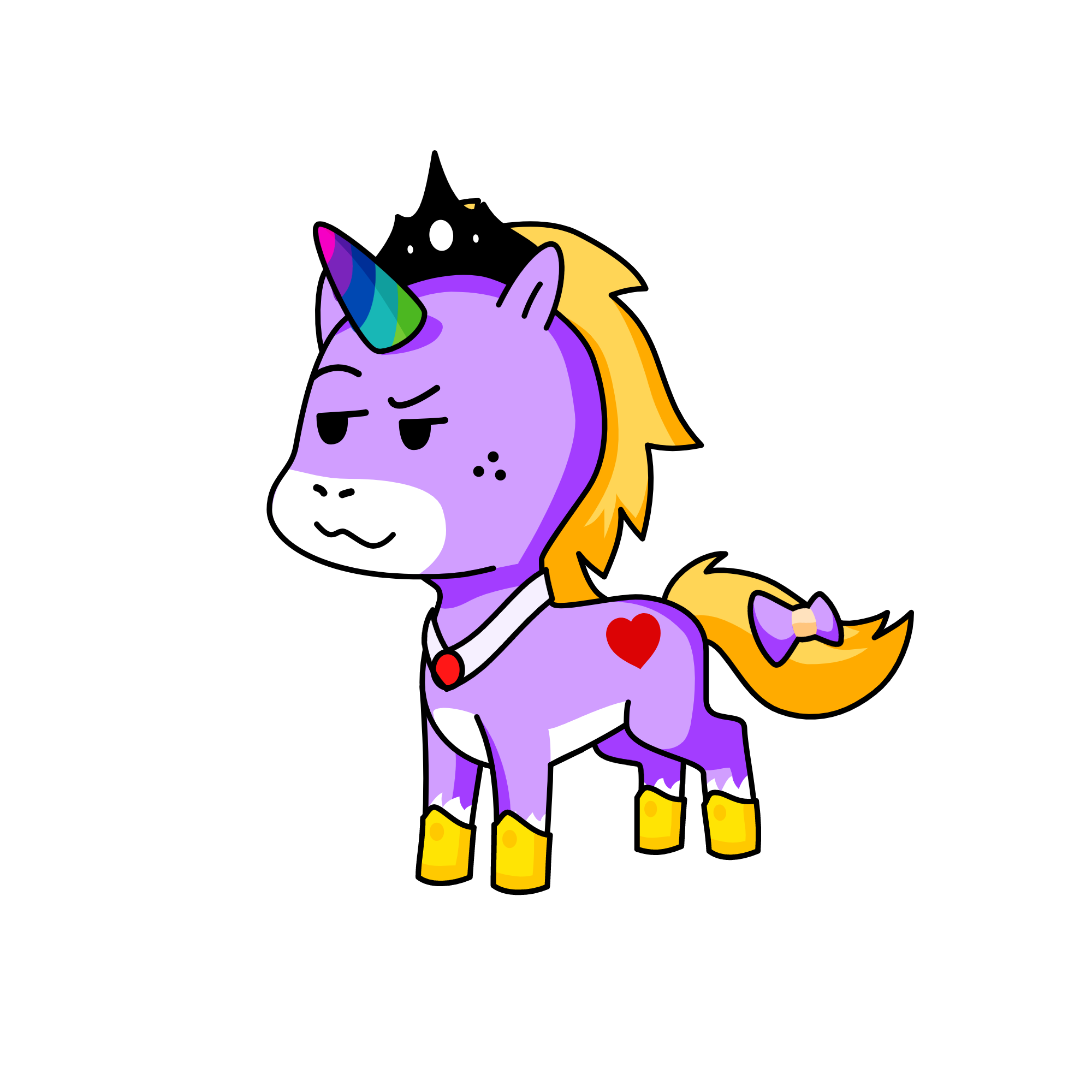 stupid, the unicorn