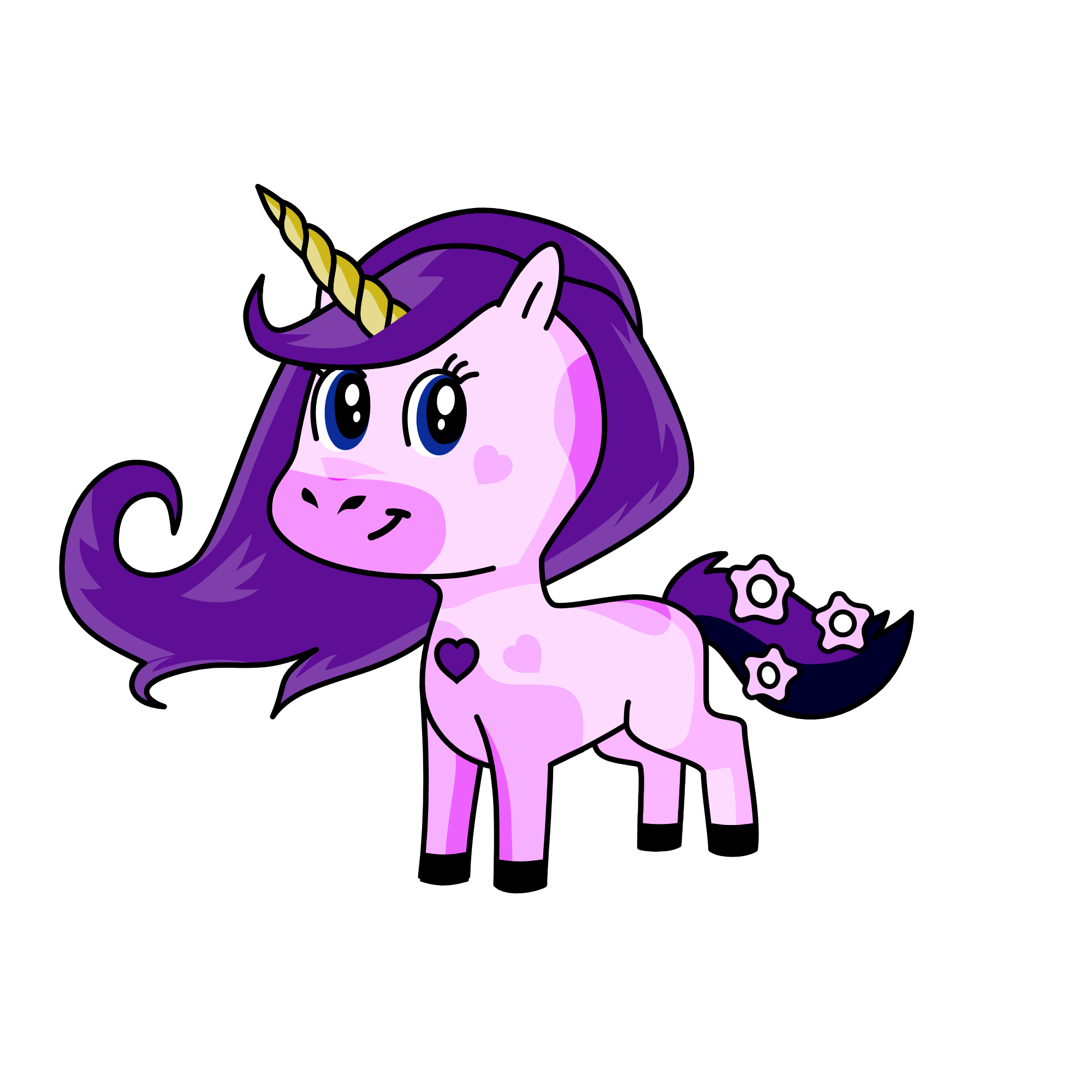sparkles, the unicorn