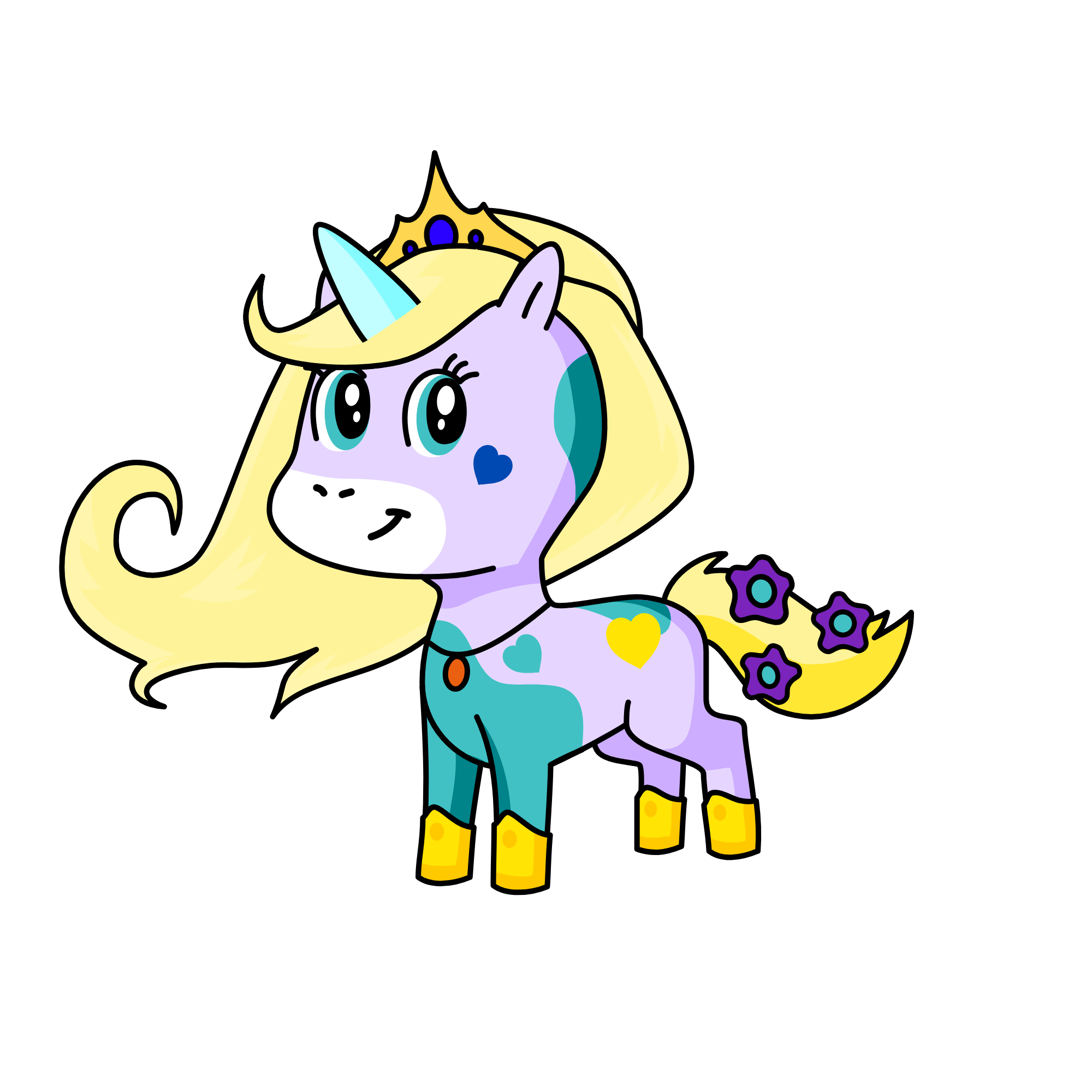 REAL UNICON QUEEEN, the unicorn