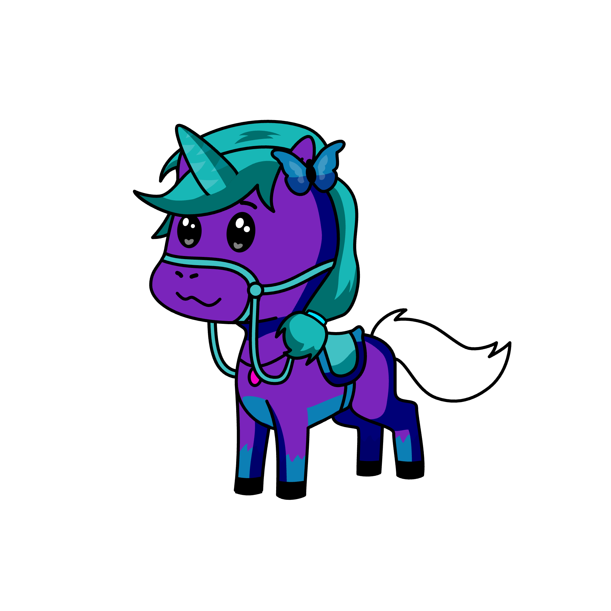 Purpore, the unicorn