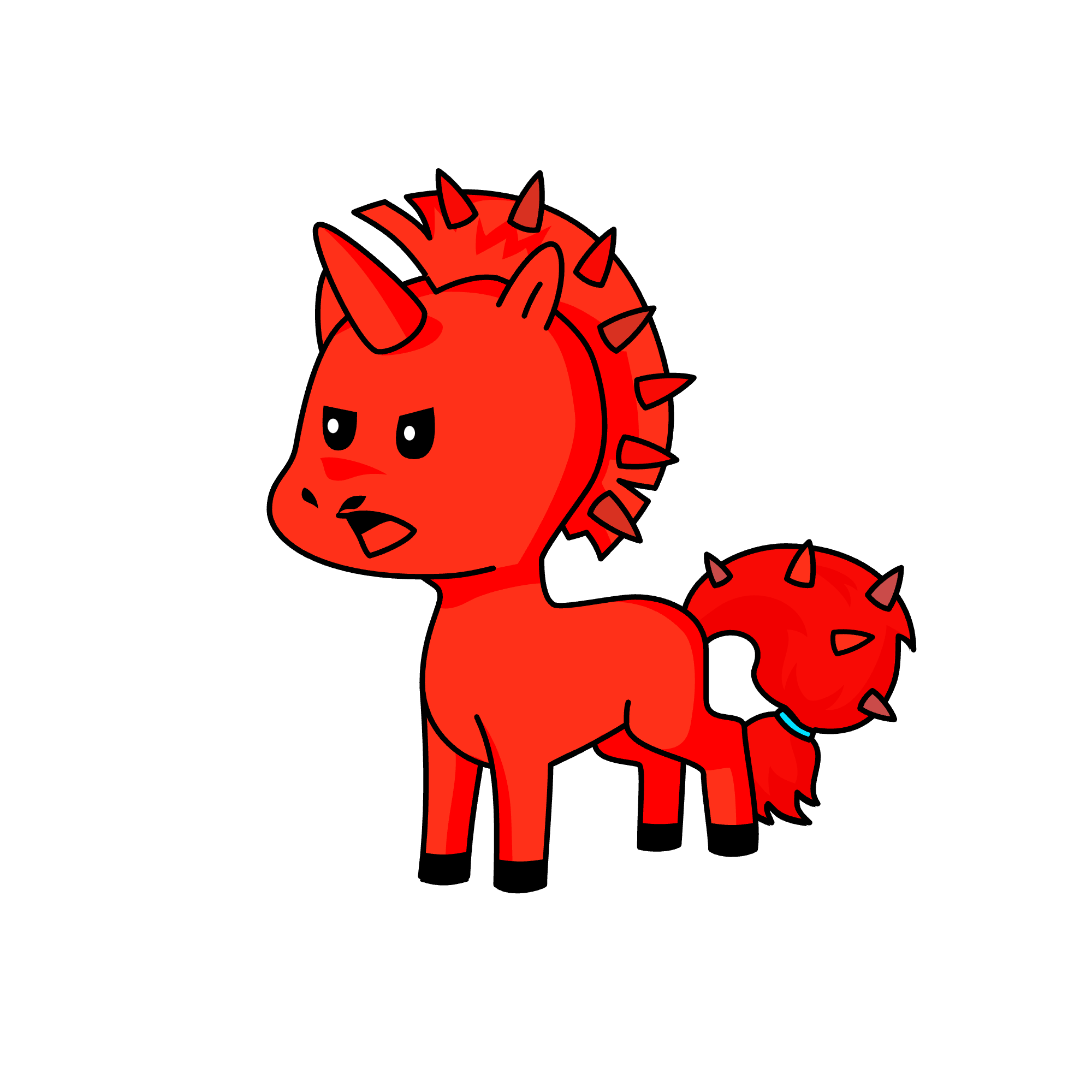 Raddy, the unicorn