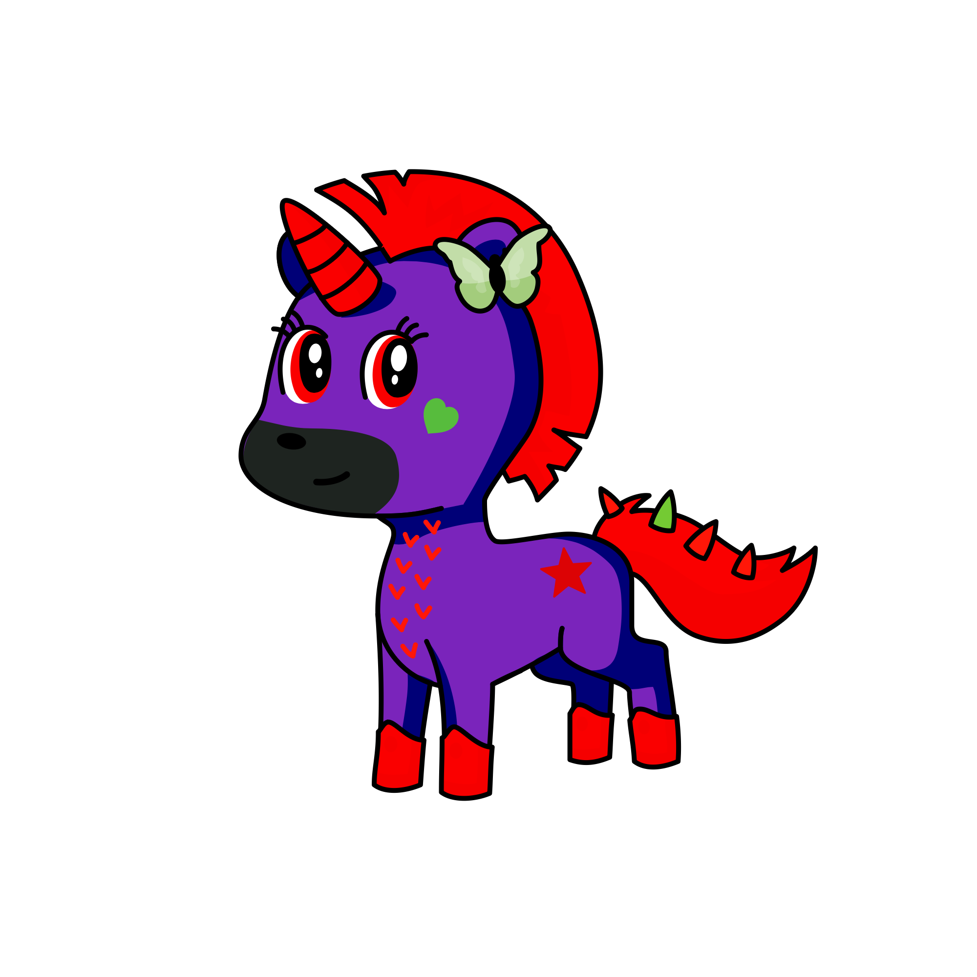 Maisie, the unicorn
