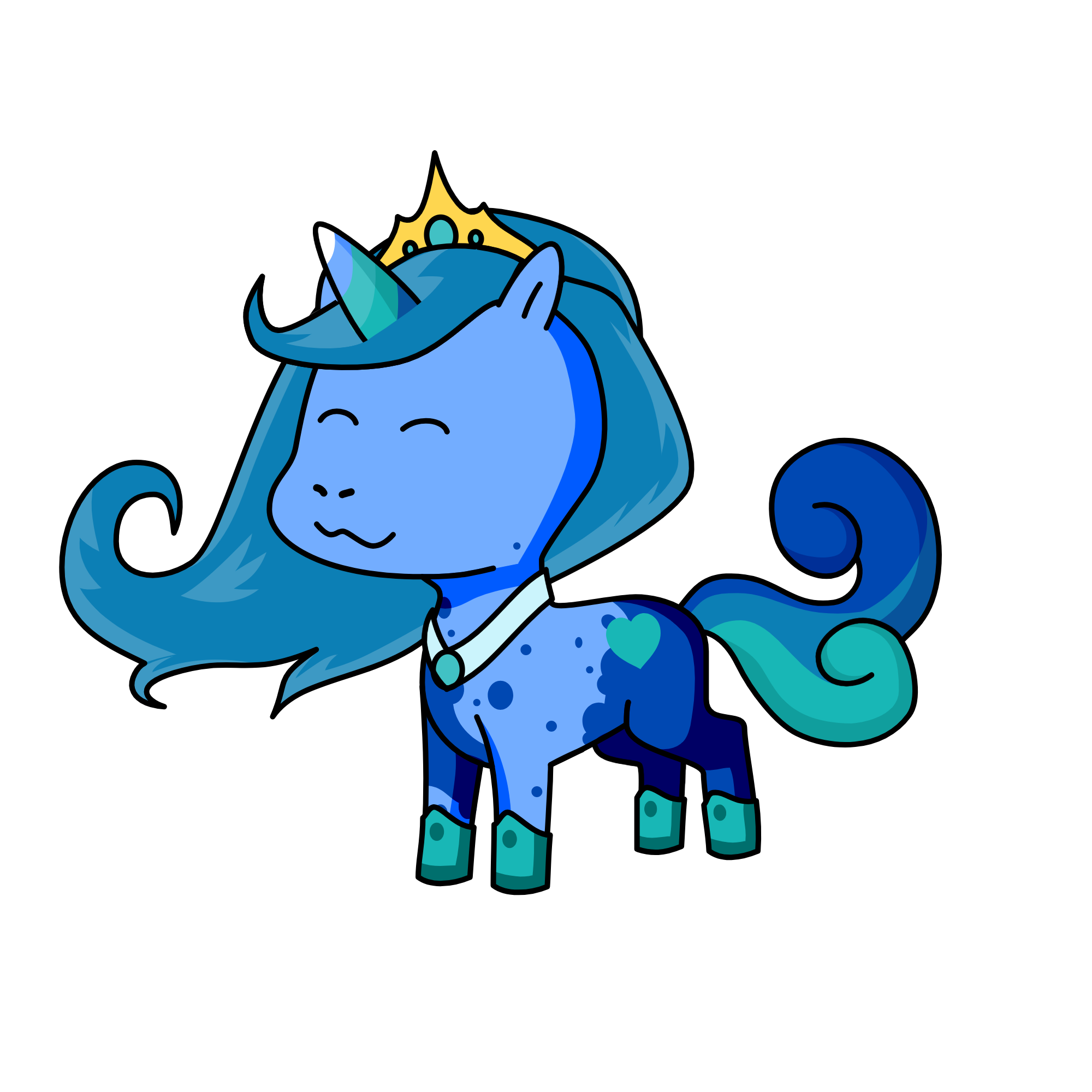 Lizzie, the unicorn