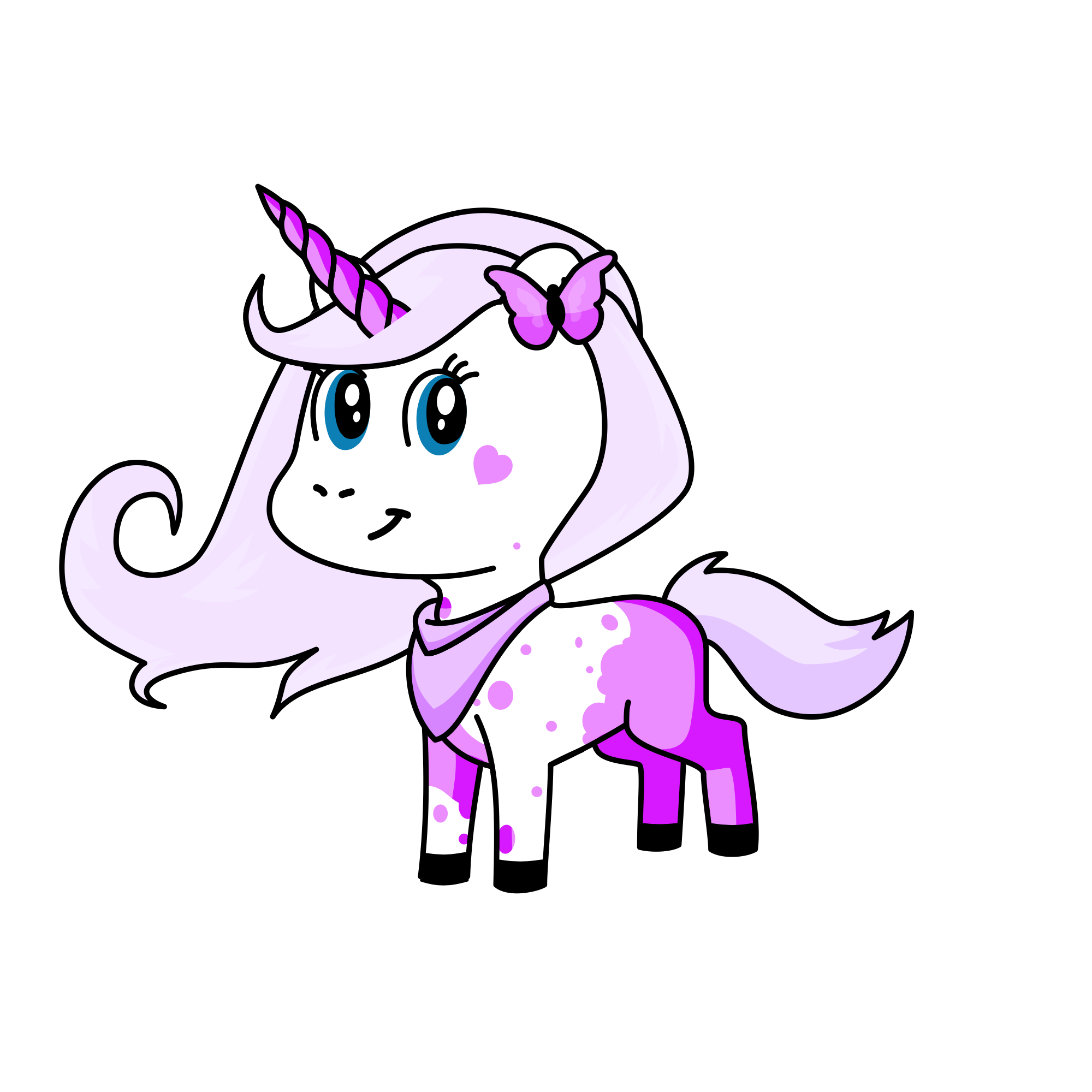 Barbie, the unicorn