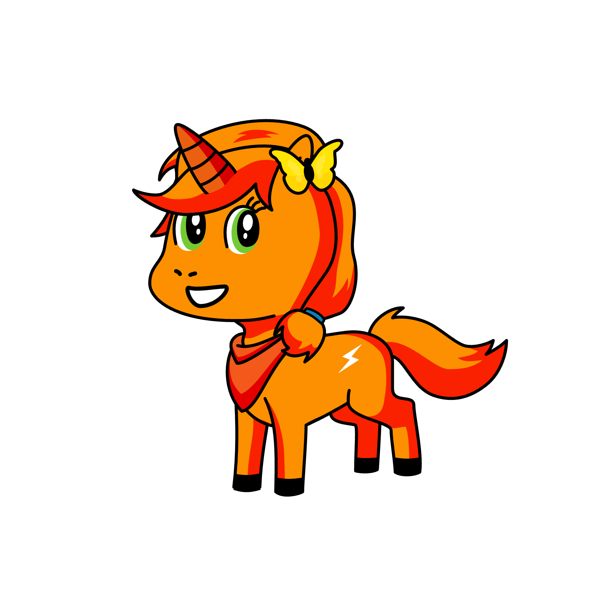 Applejack, the unicorn