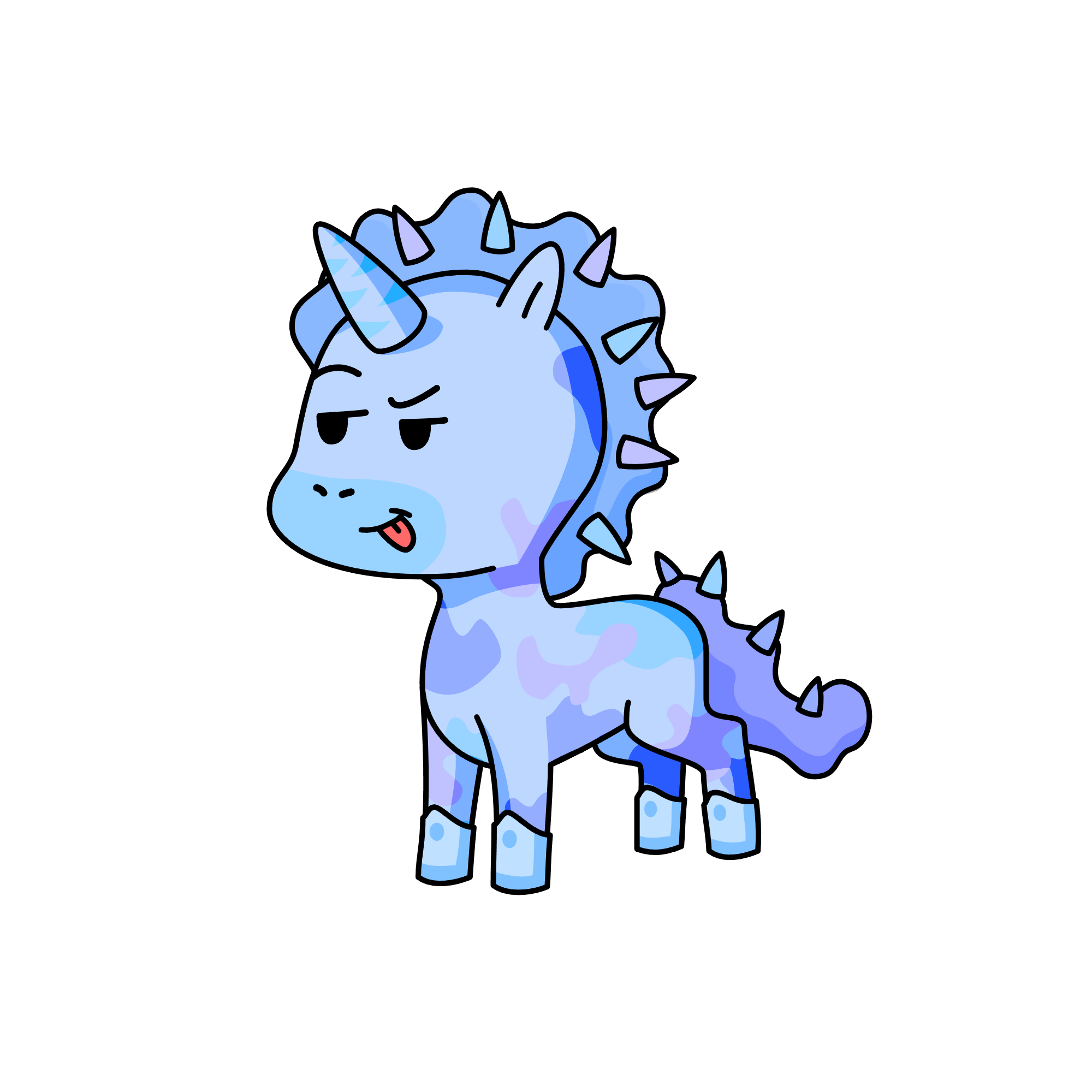 Freaky Lazul, the unicorn