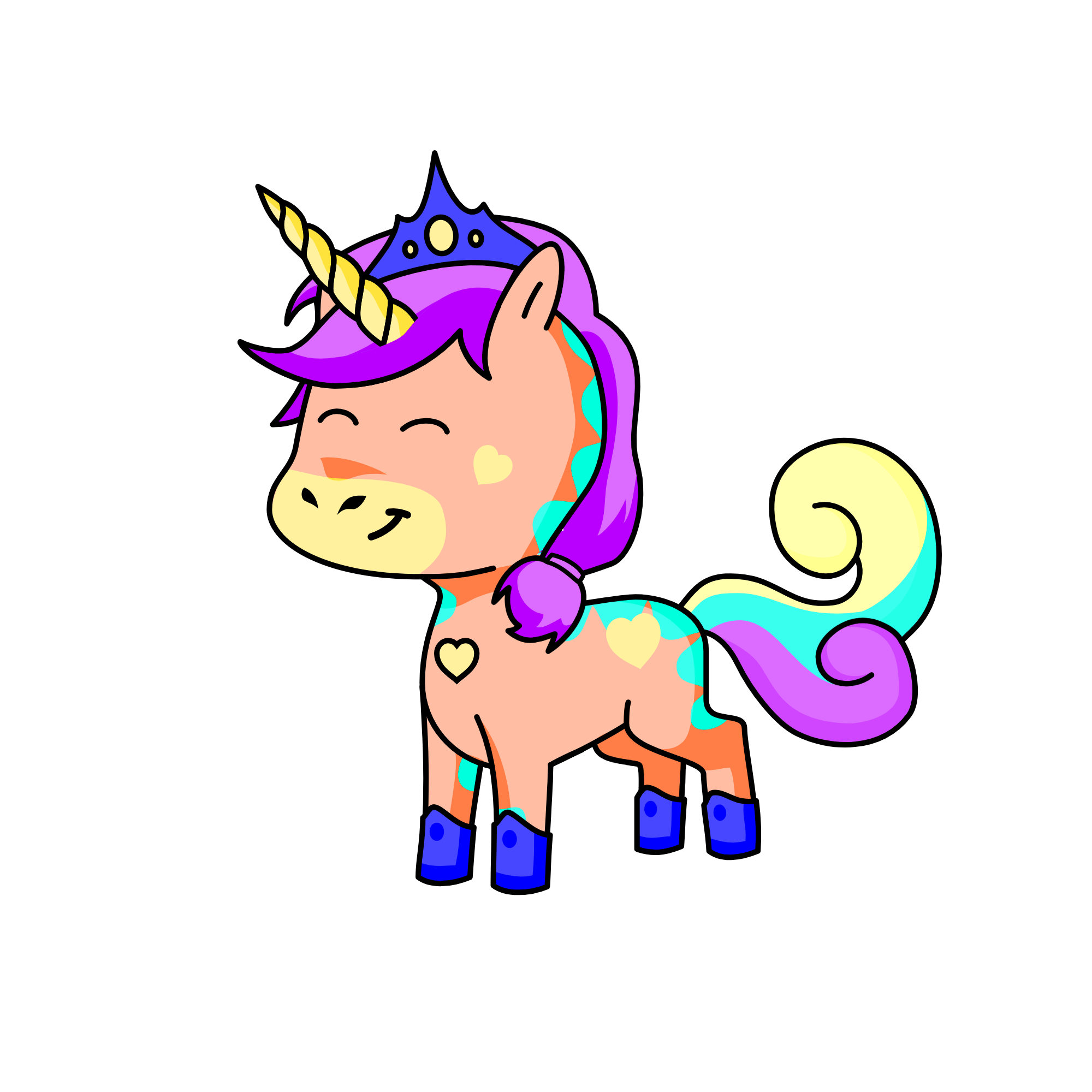Heart Lover, the unicorn
