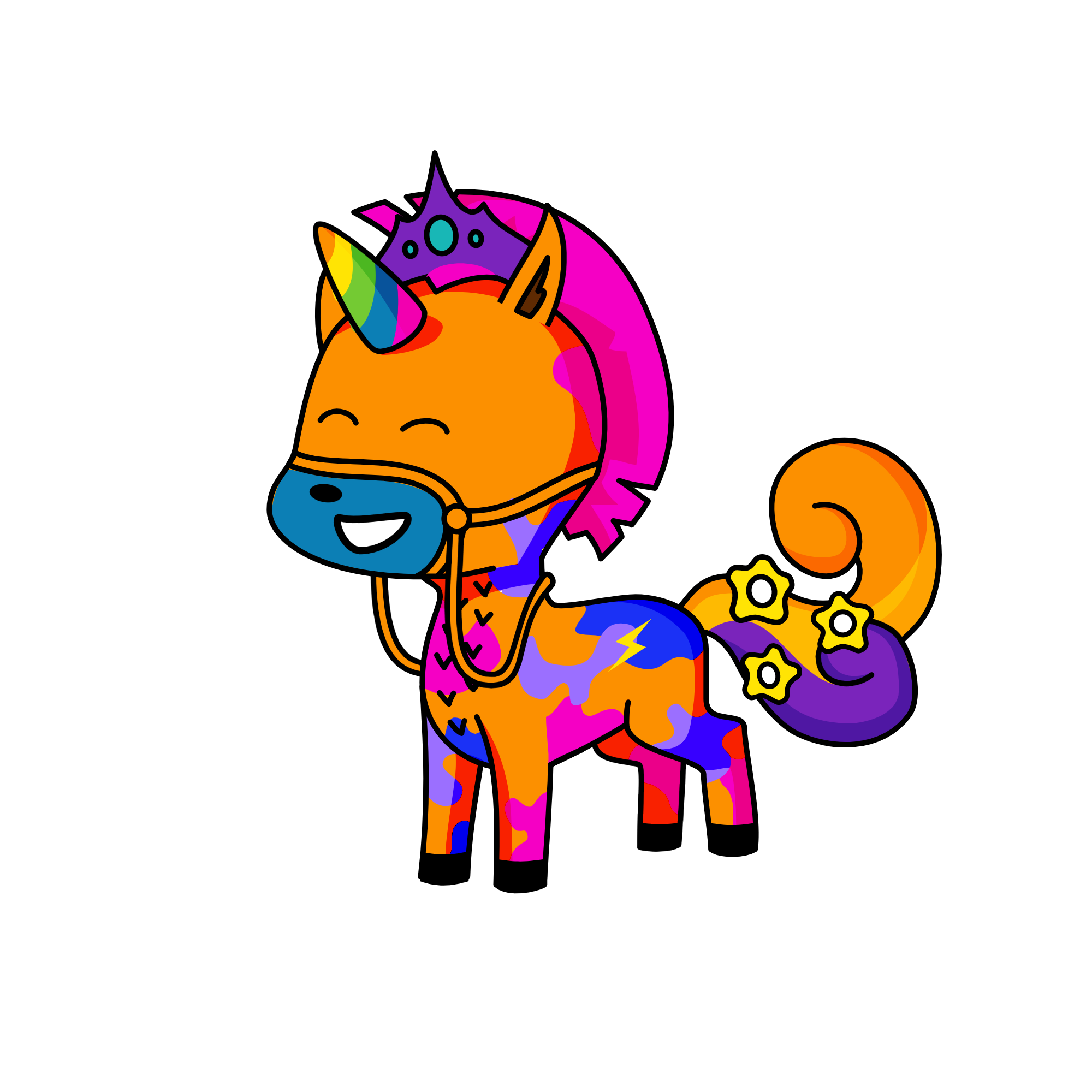 Pumpkin, the unicorn