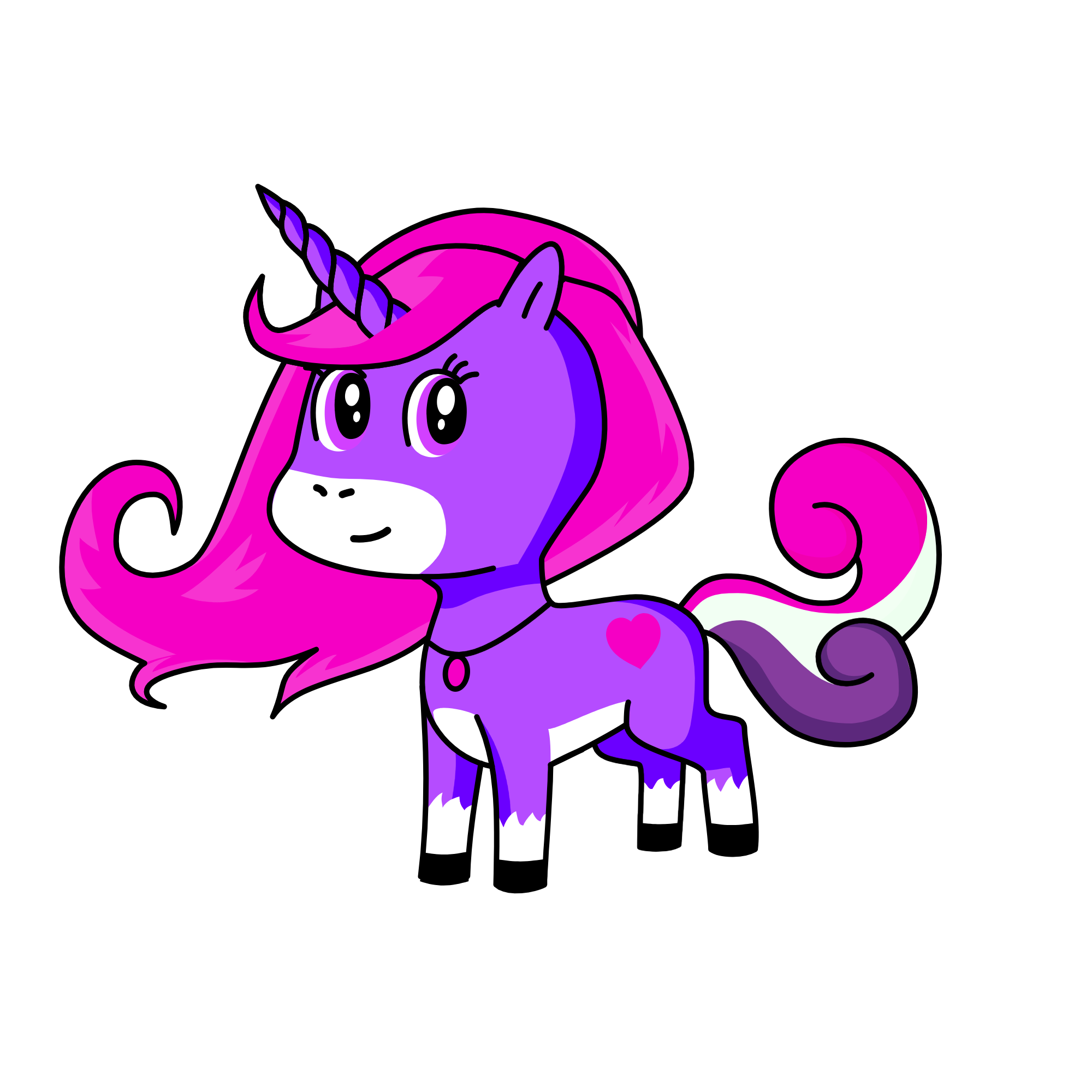 Miss Sparkle, the unicorn