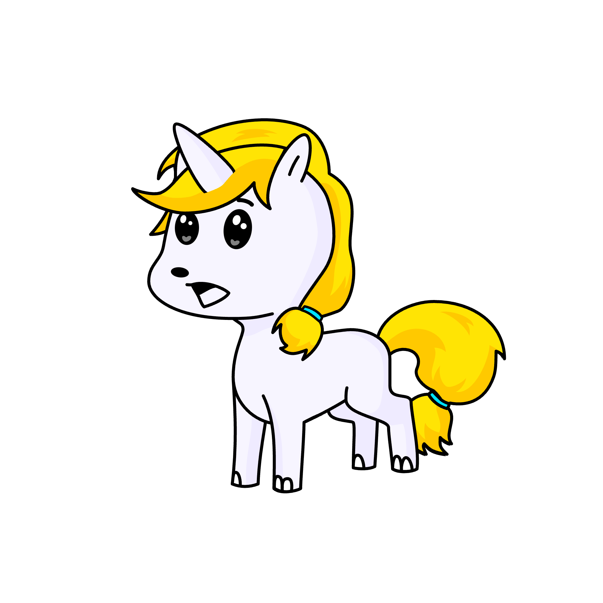 IĂA, the unicorn