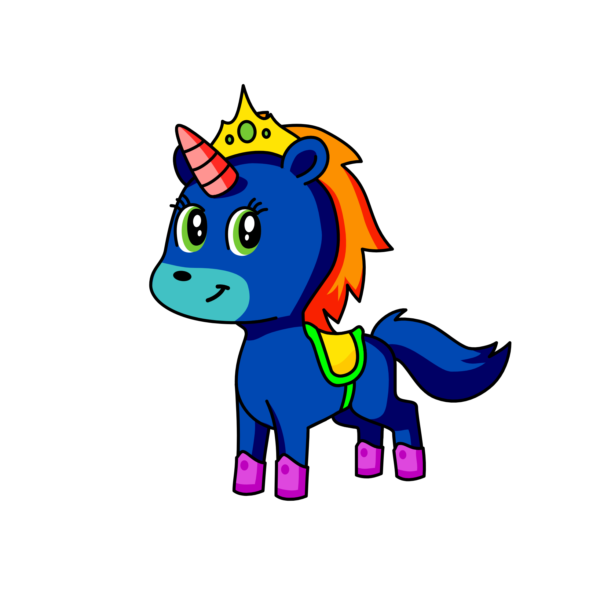Lord Royal Highness, the unicorn