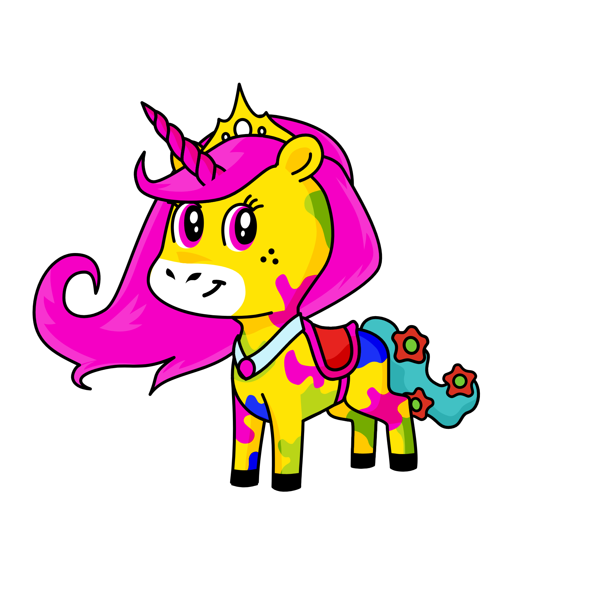 Alla, the unicorn