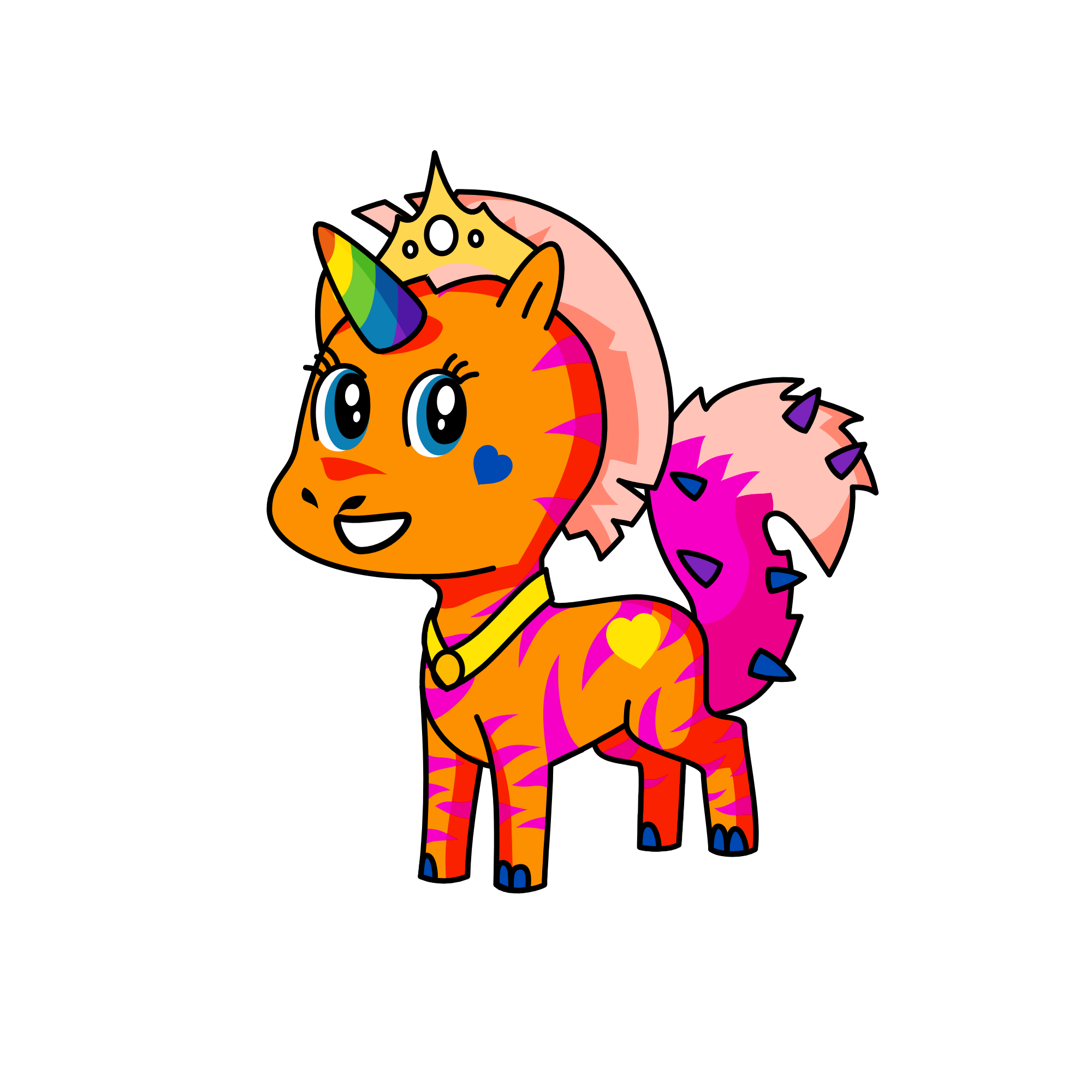 Valbona, the unicorn