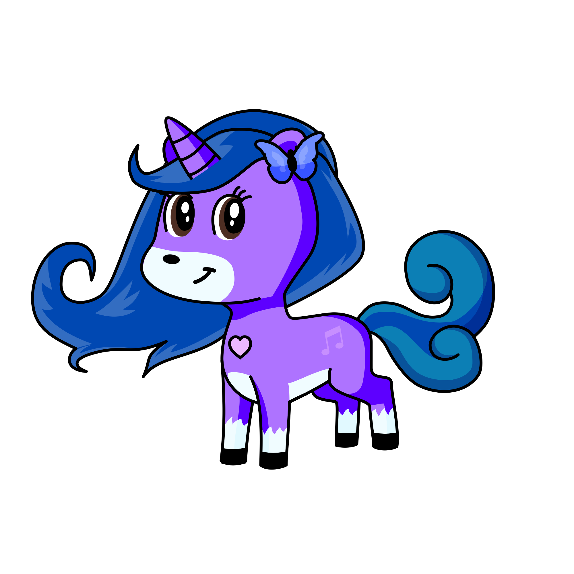 Yuleigh, the unicorn