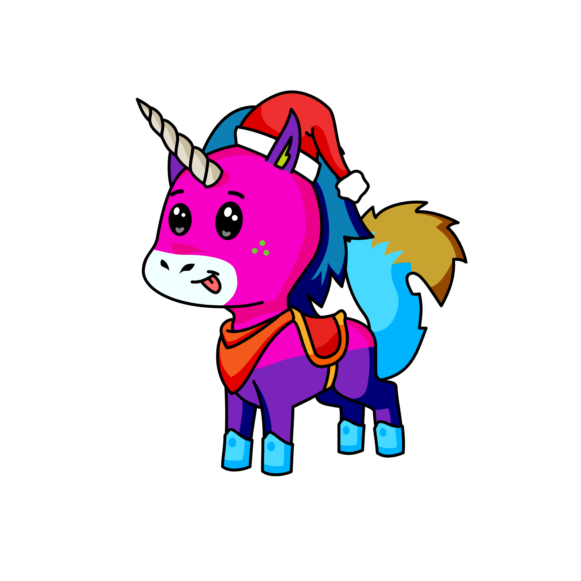 Mermicorno, the unicorn