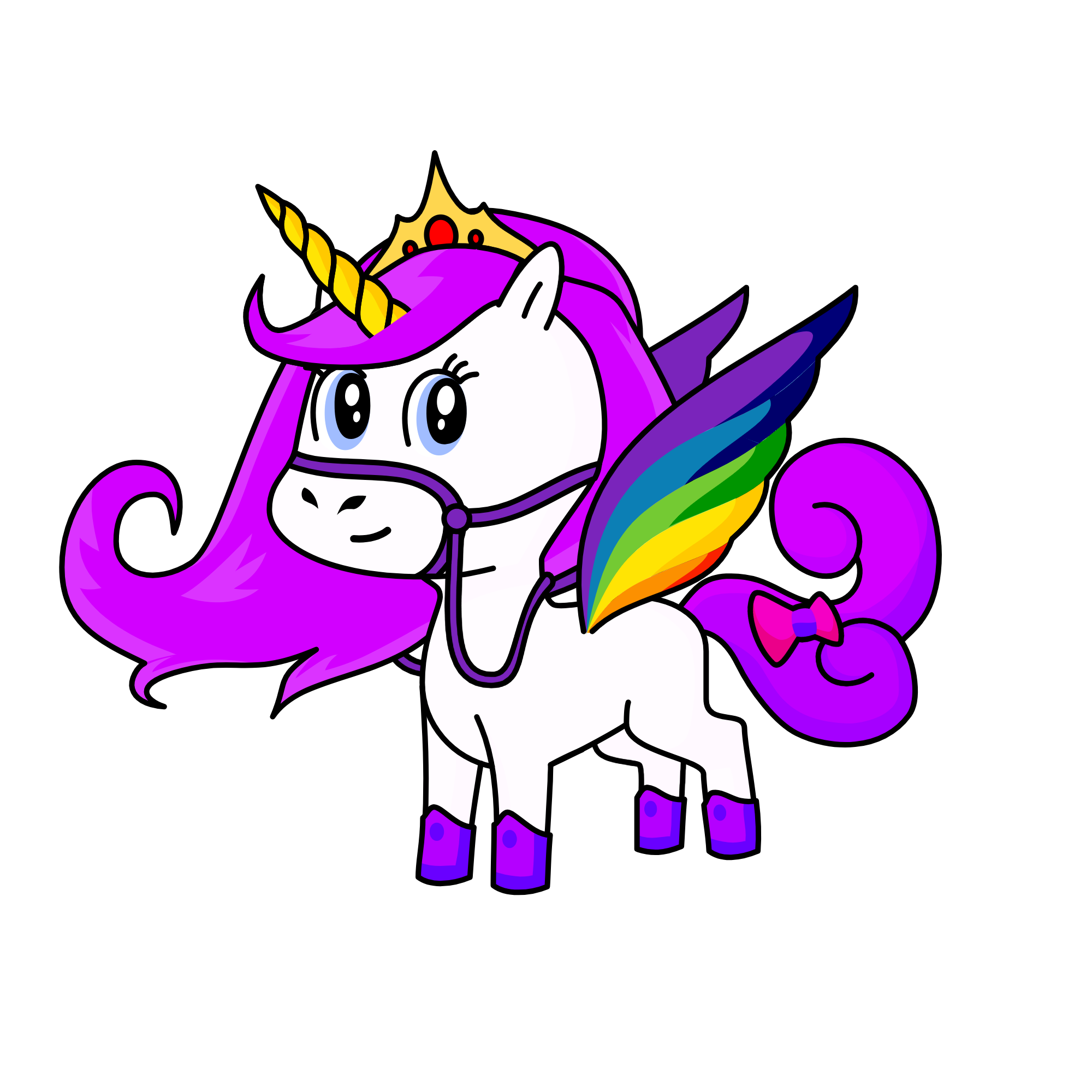 Gloria , the unicorn