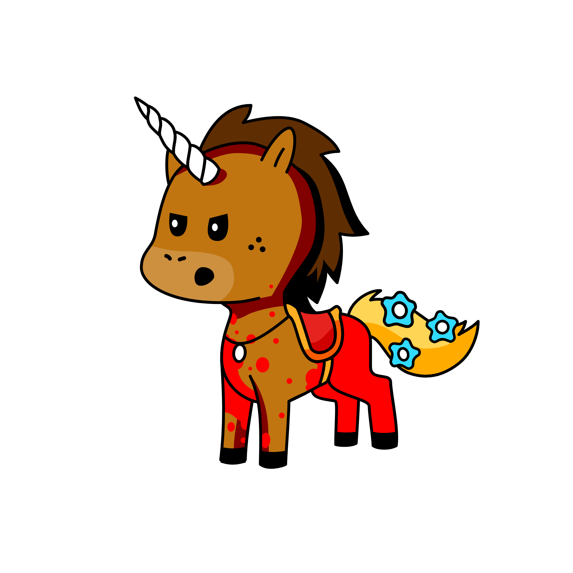 Monday , the unicorn