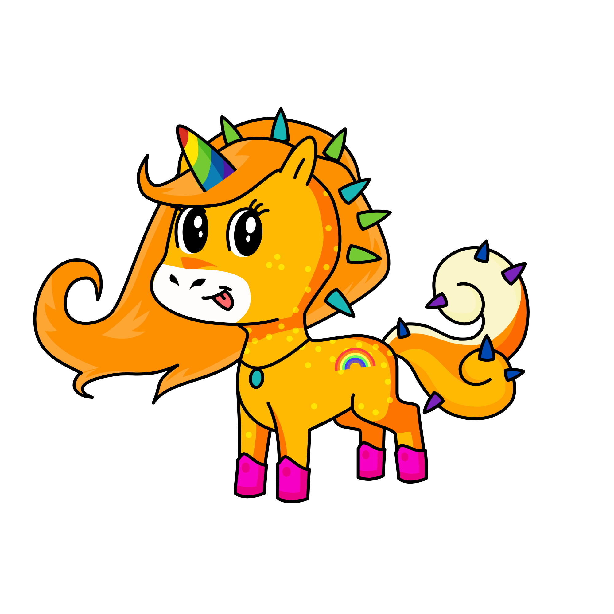 Suncatcher, the unicorn