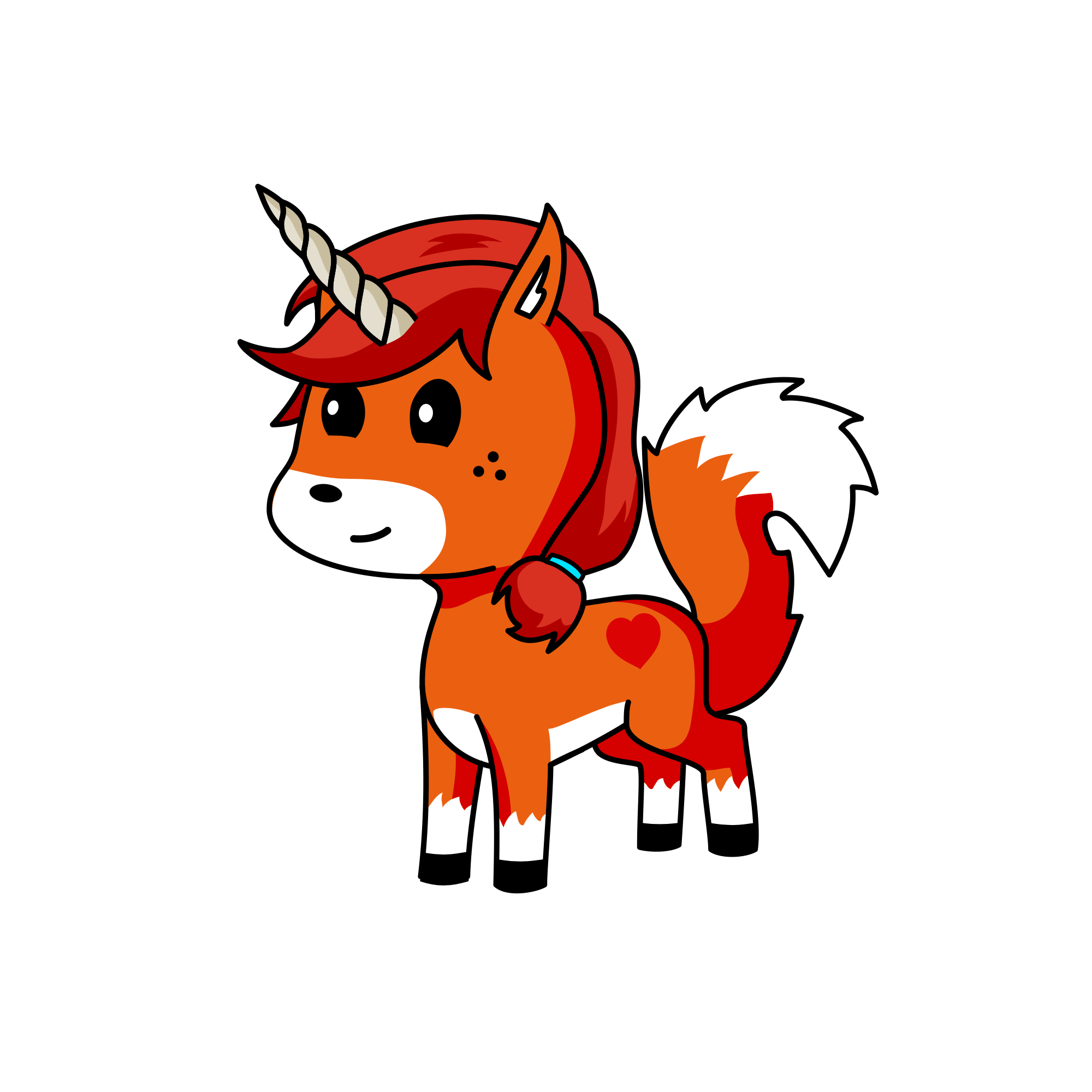Fox, the unicorn