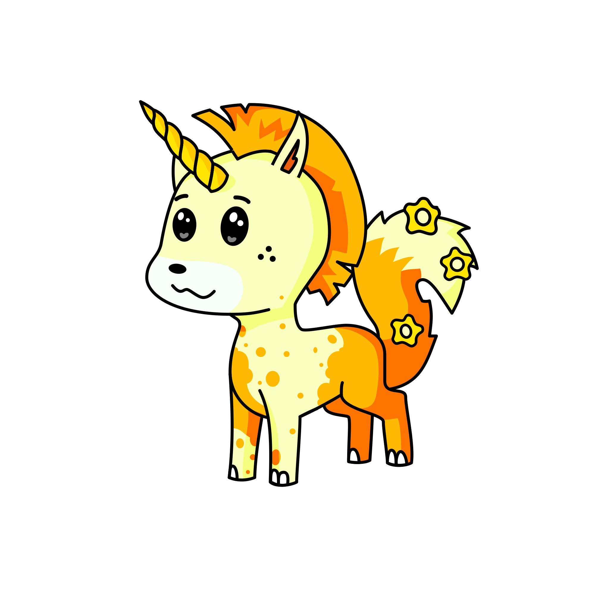 Foosa, the unicorn