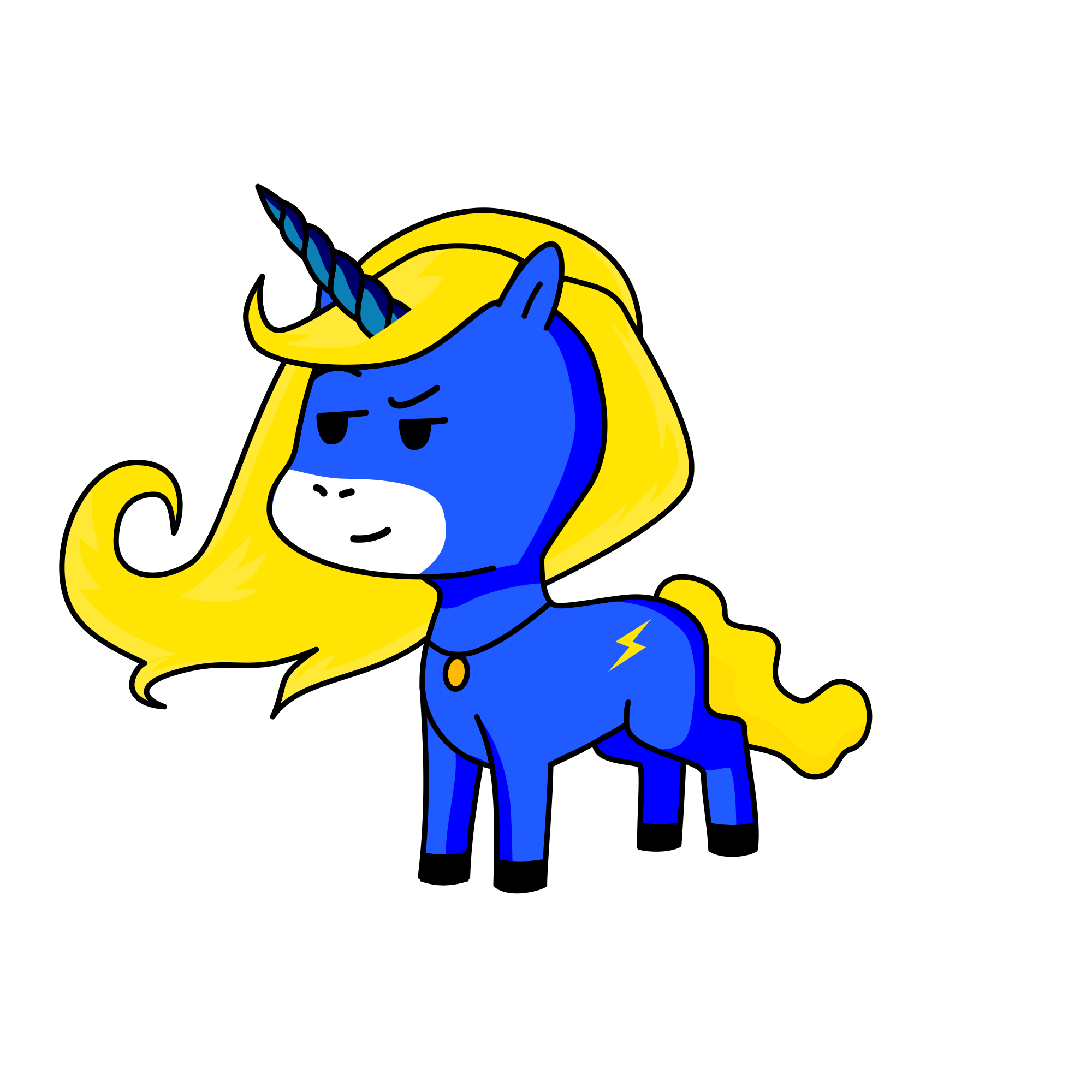 Thalia, the unicorn