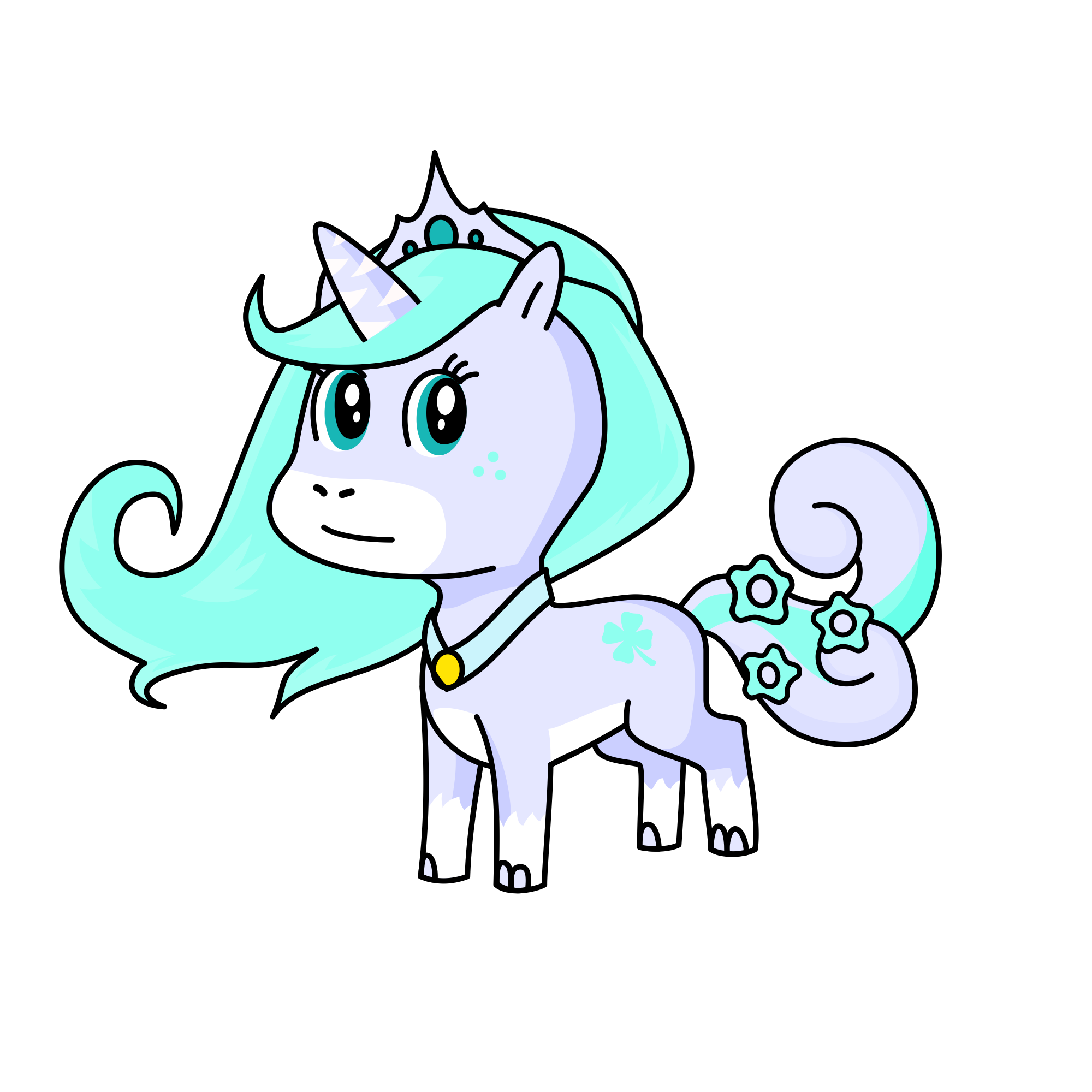 Sparkle Snow, the unicorn