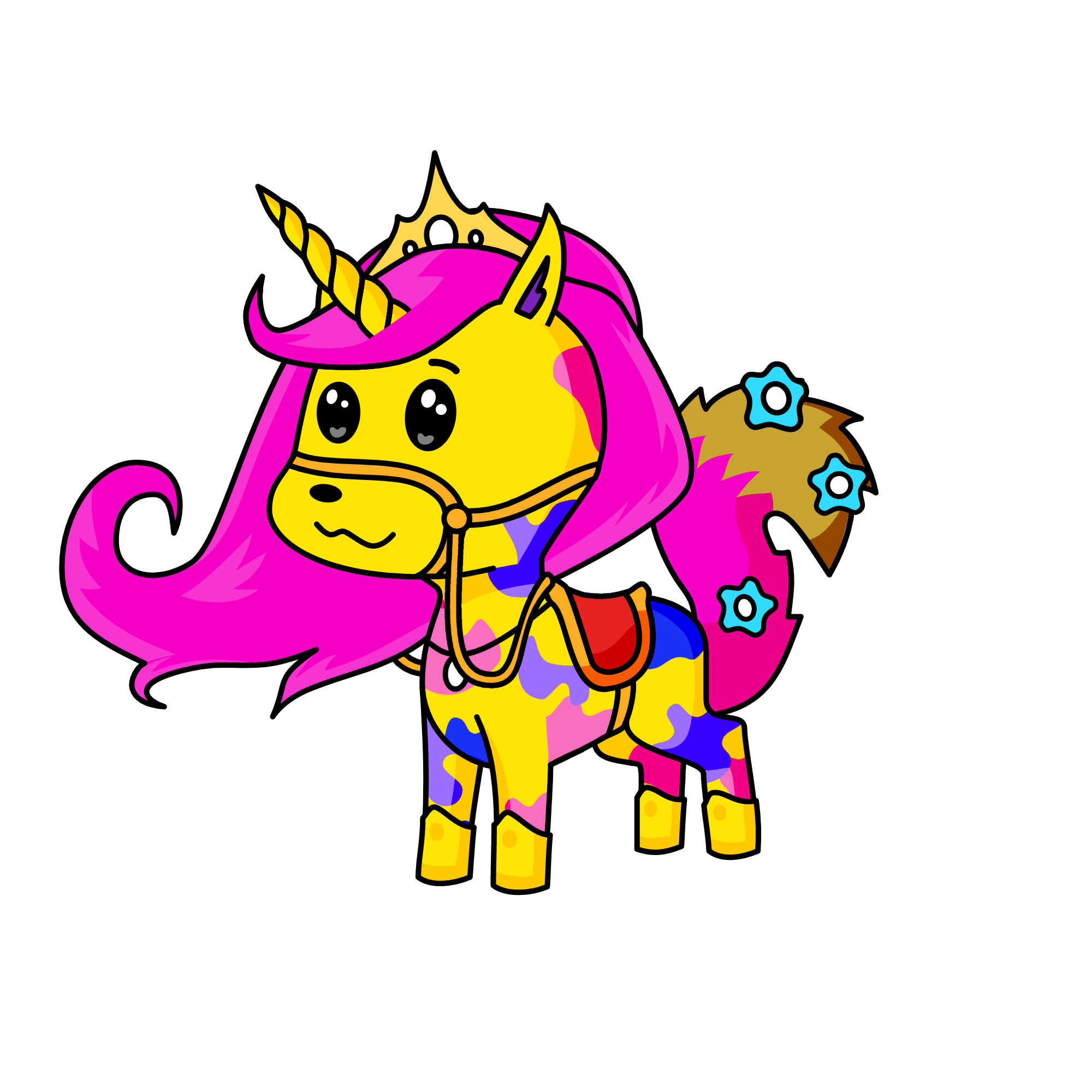 princess unicorn com. pls, the unicorn