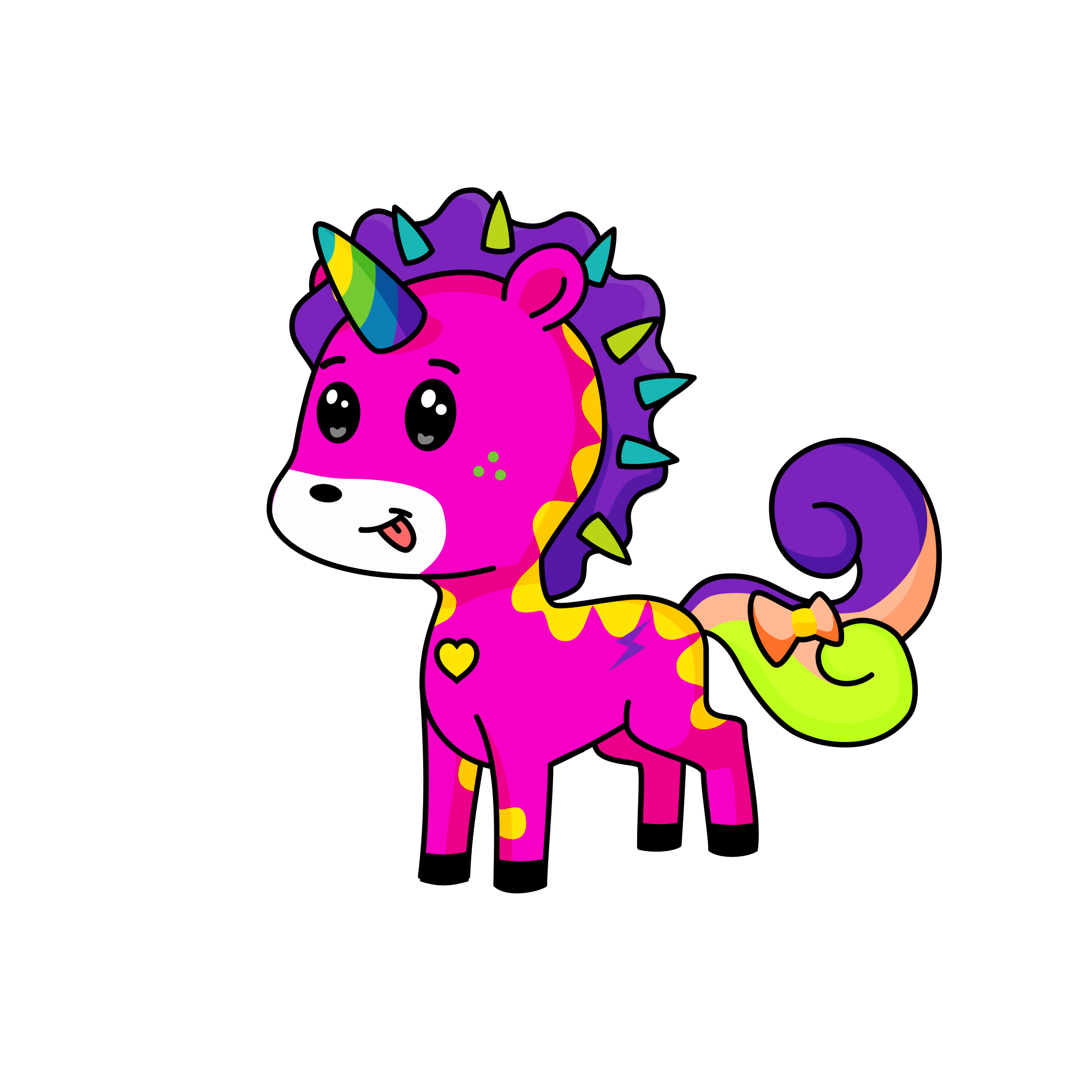 Sparkle Deeno Star, the unicorn
