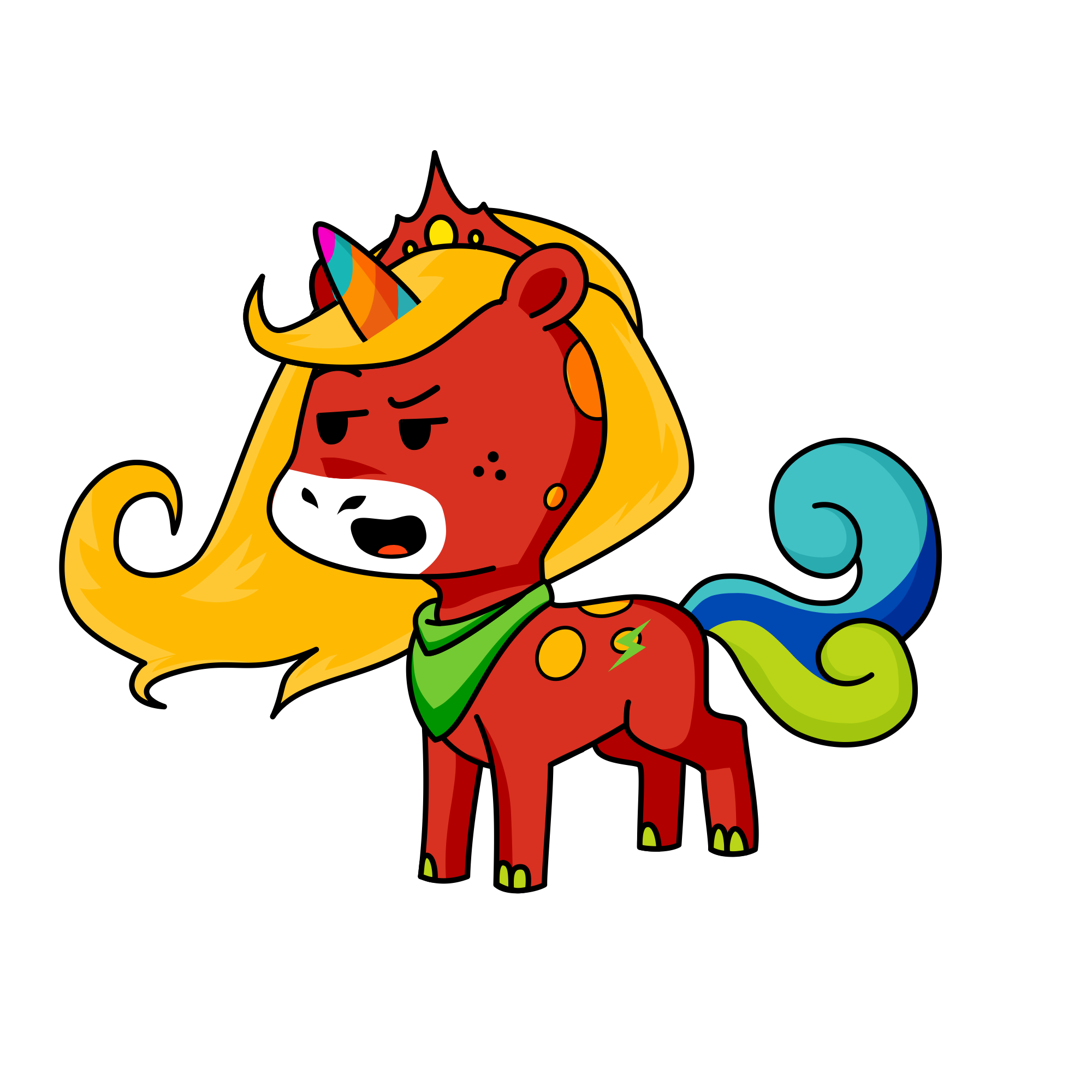 Sunny, the unicorn