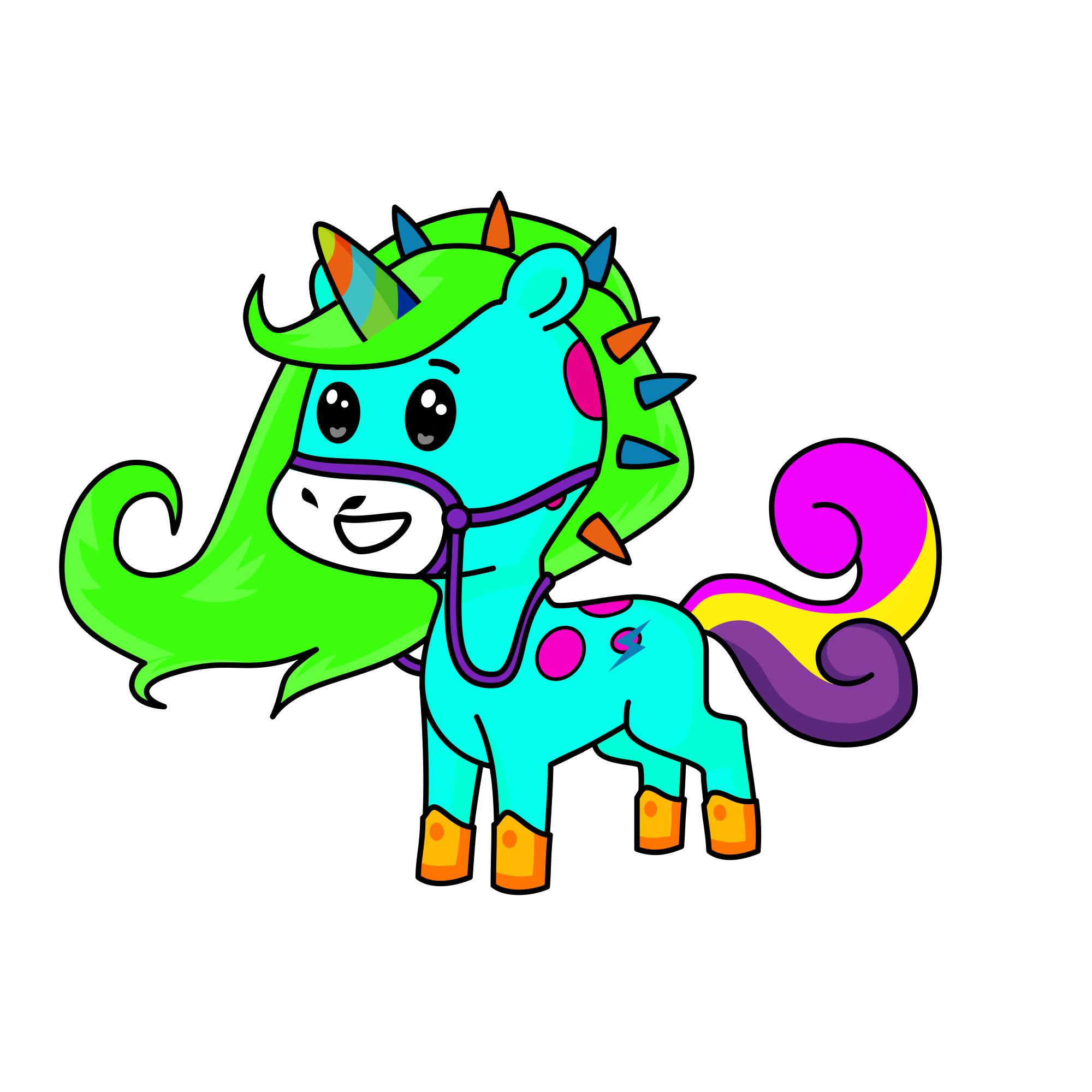 Neon , the unicorn