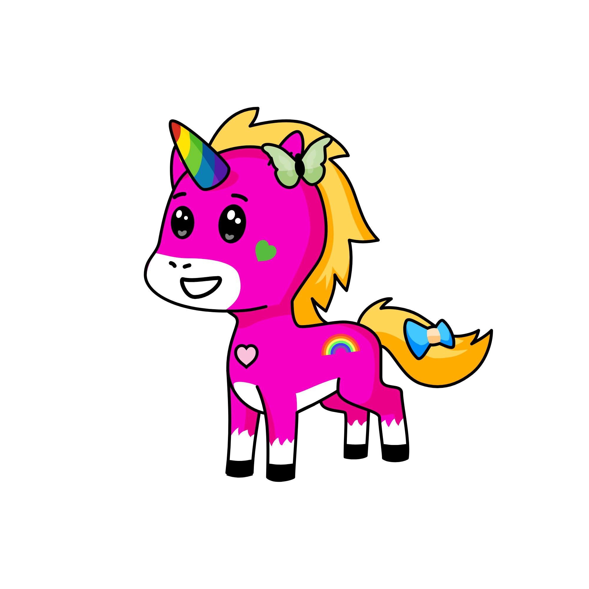 pinky pie , the unicorn