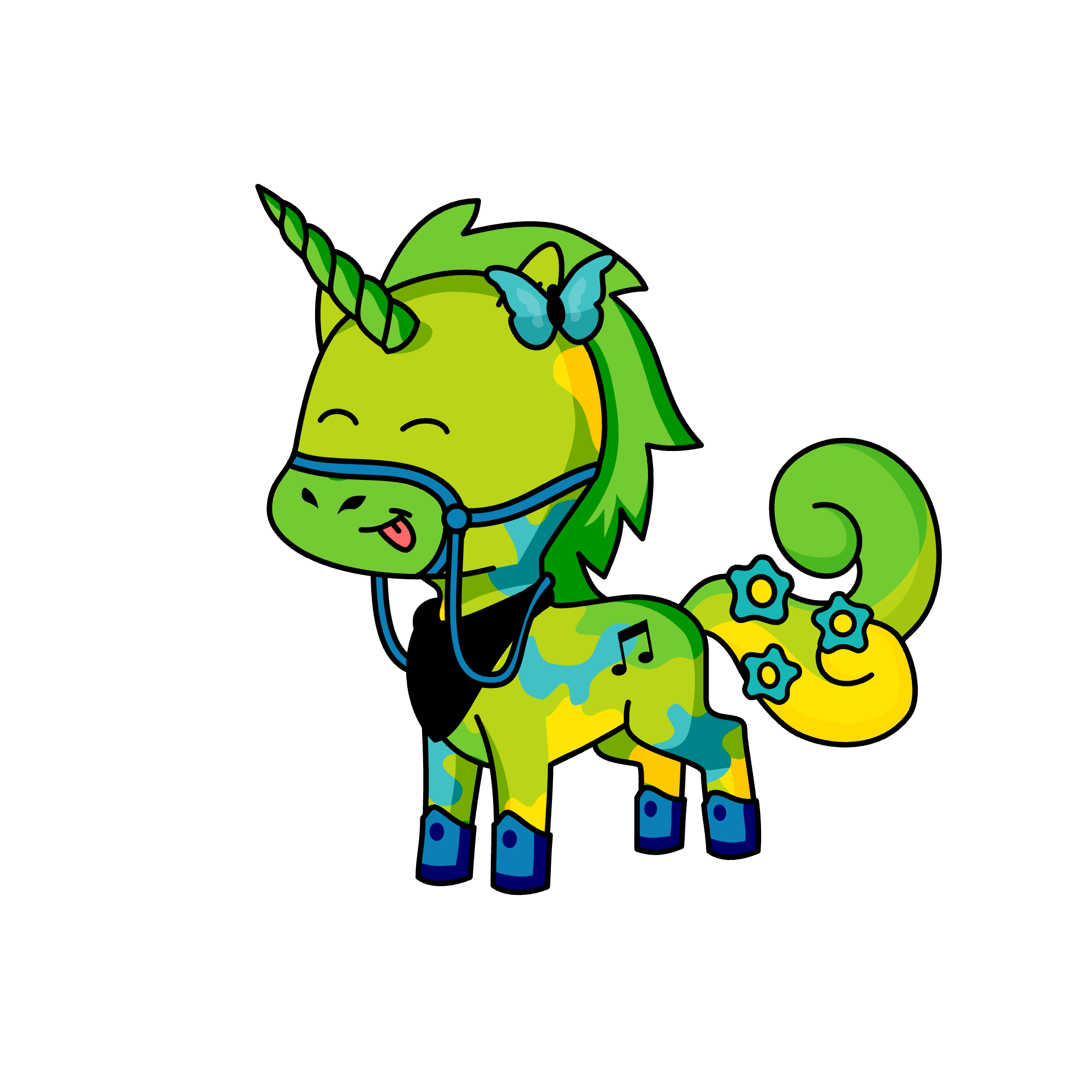 Cedric, the unicorn